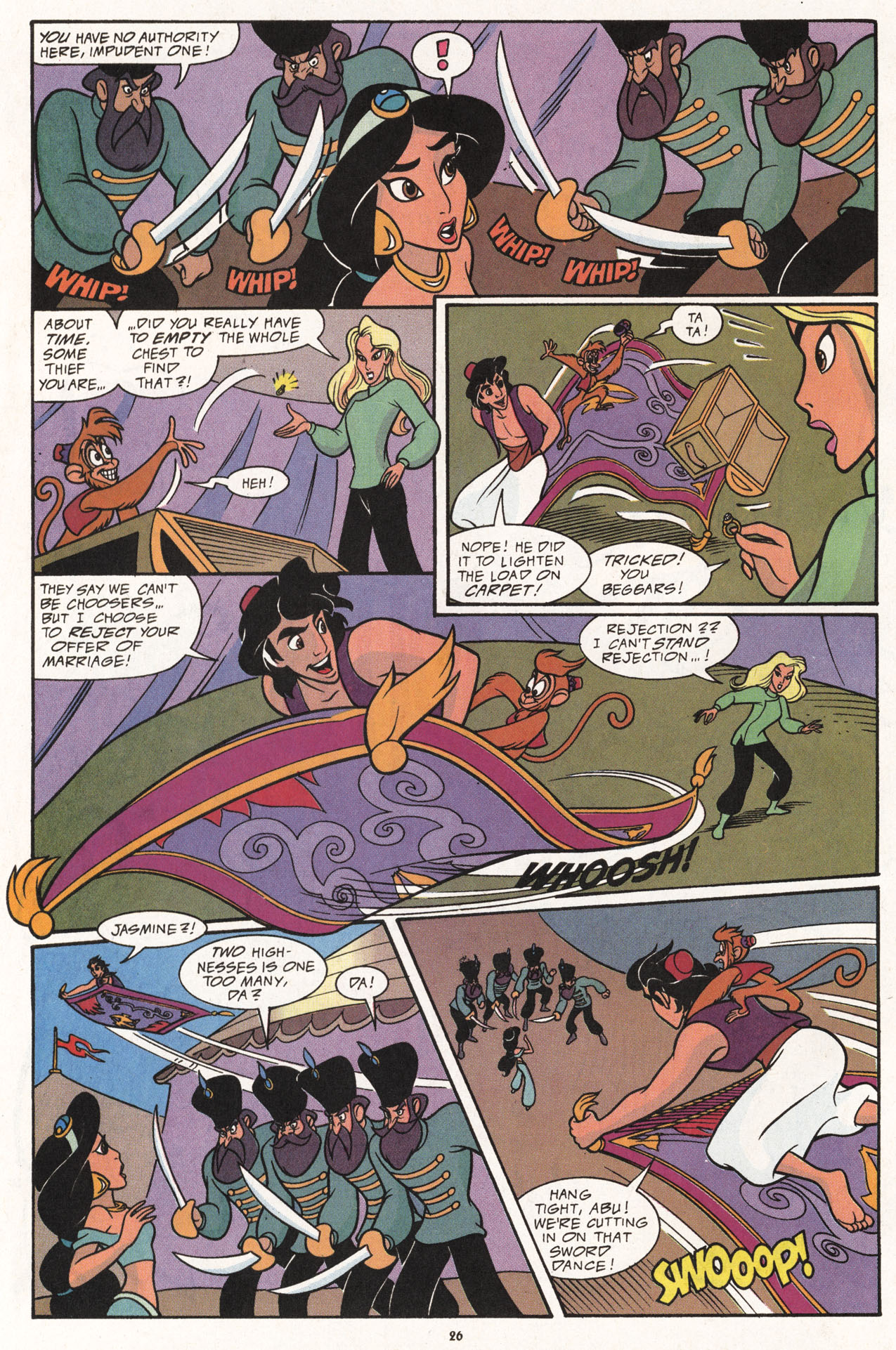 Read online Disney's Aladdin comic -  Issue #5 - 28