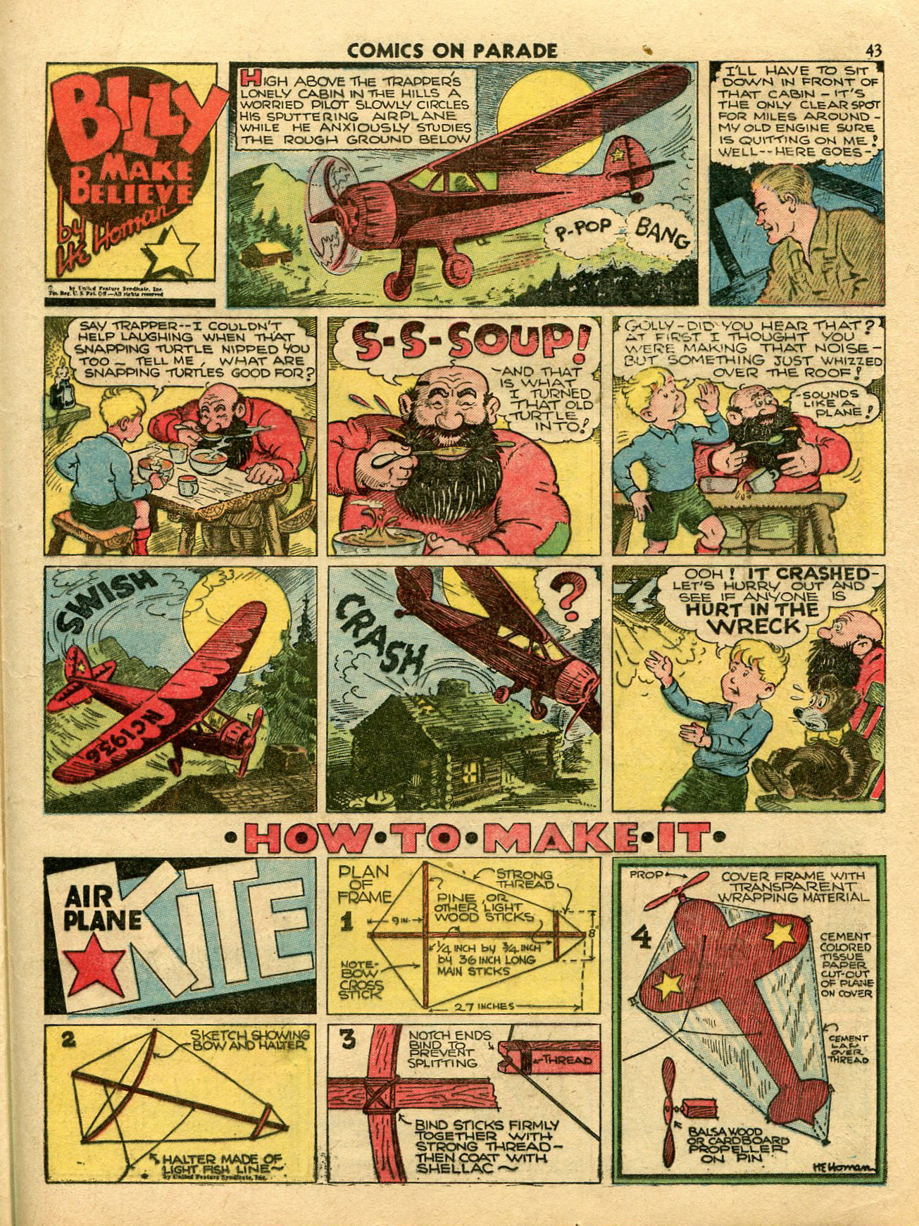 Read online Comics on Parade comic -  Issue #12 - 44