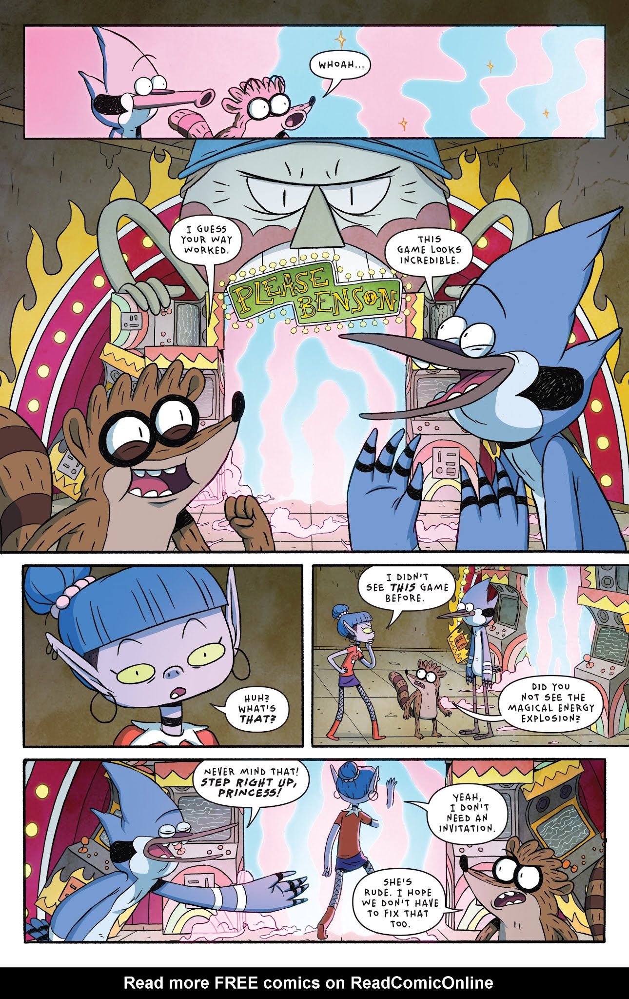 Read online Regular Show: 25 Years Later comic -  Issue #4 - 16