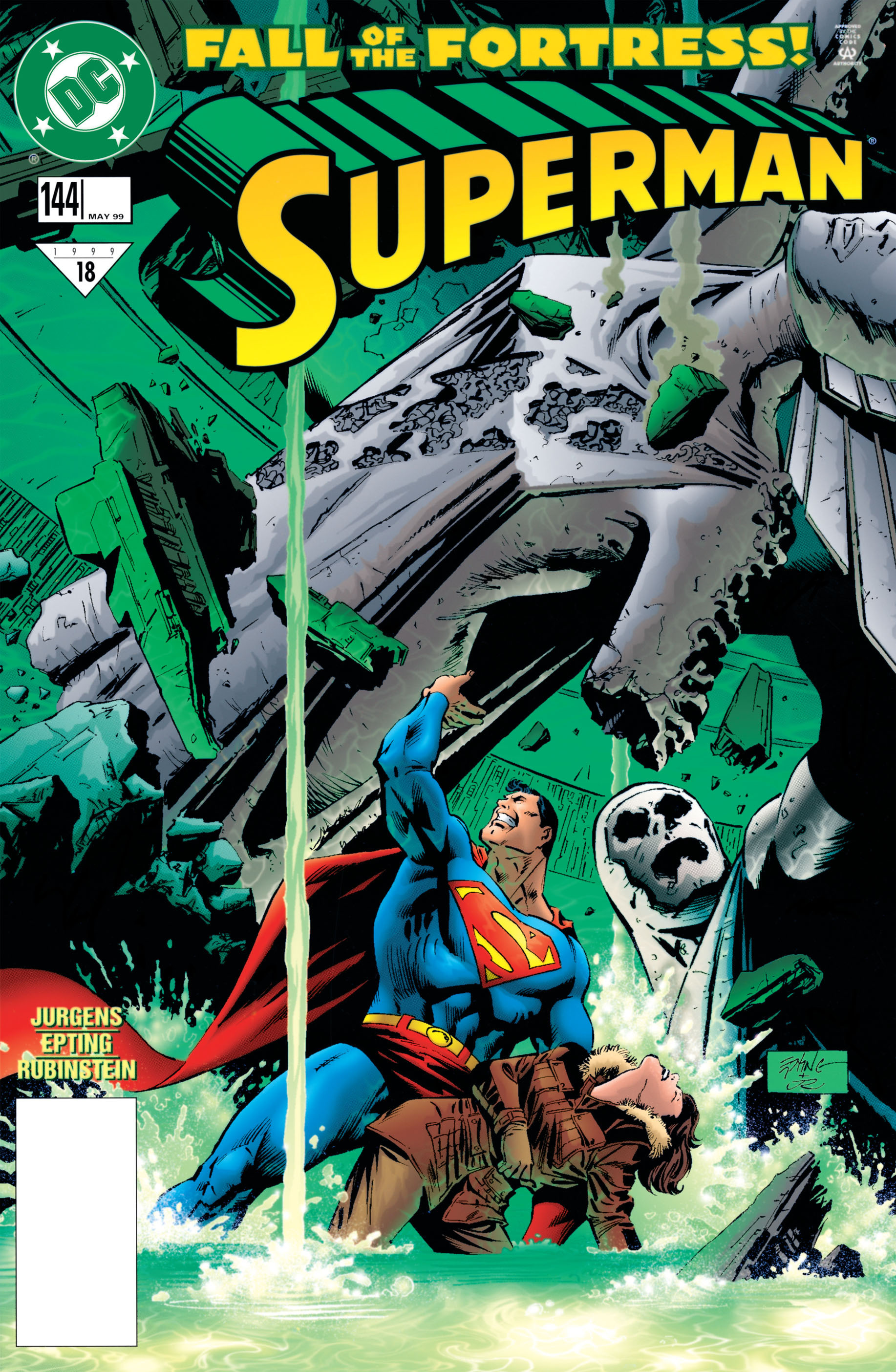 Read online Superman (1987) comic -  Issue #144 - 1