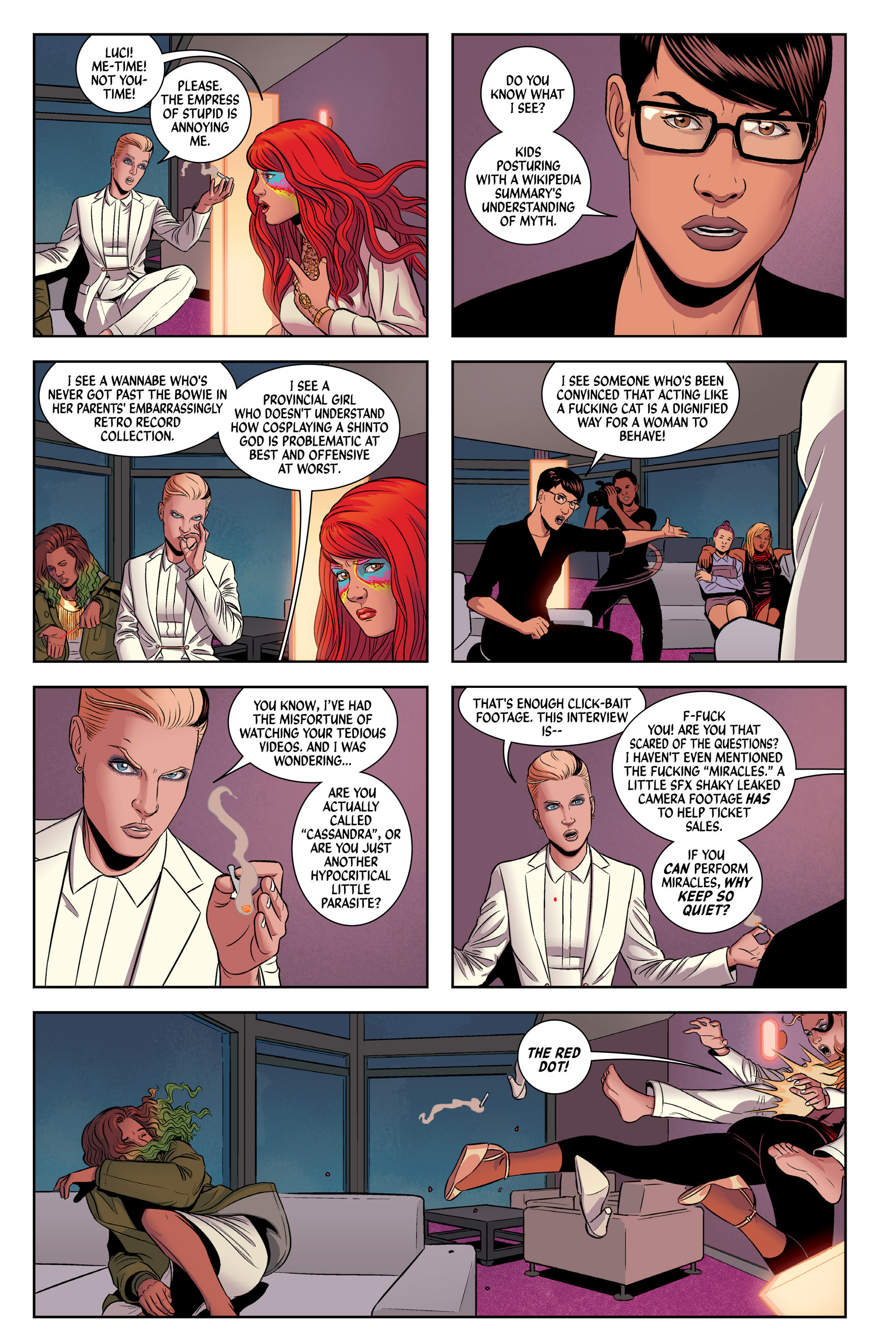 Read online The Wicked   The Divine: Book One comic -  Issue # Full (Part 1) - 28