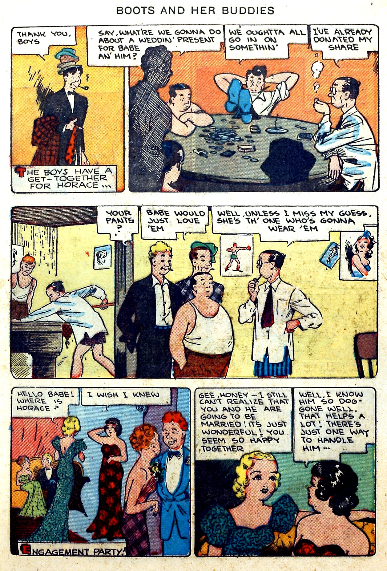 Read online Boots and Her Buddies (1948) comic -  Issue #5 - 9