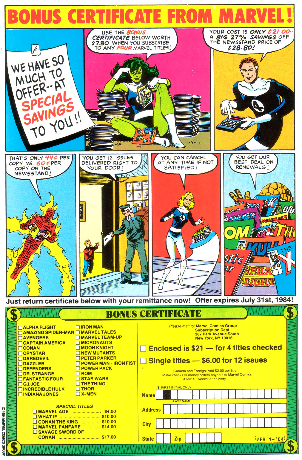 Read online Marvel Comics Super Special comic -  Issue #31 - 67