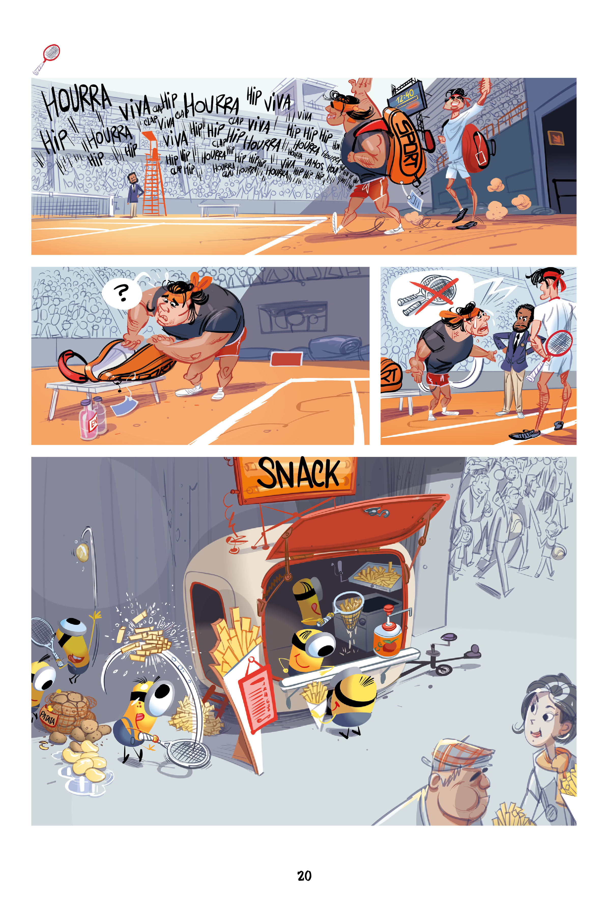 Read online Minions: Super Banana Games! comic -  Issue # Full - 21