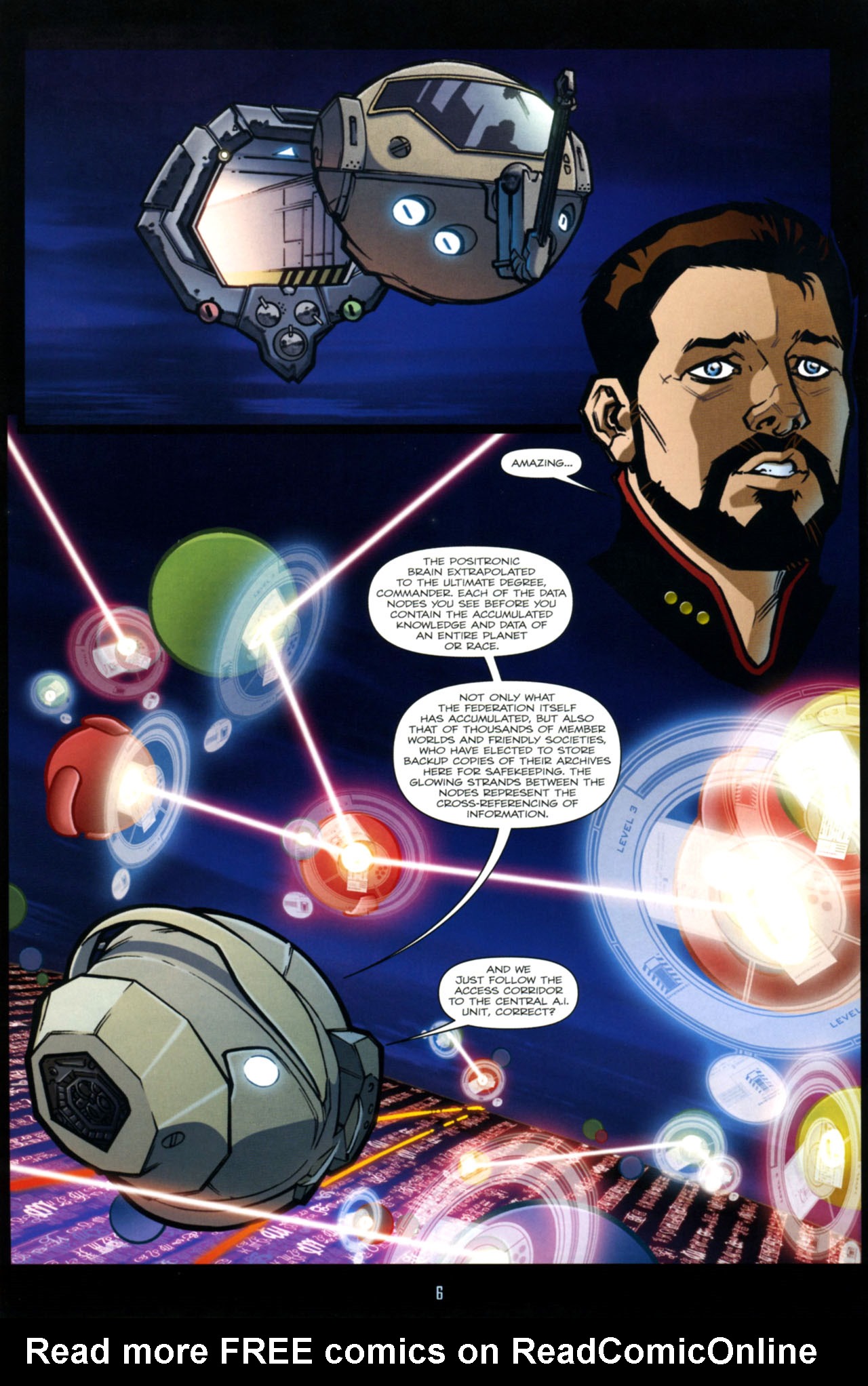 Read online Star Trek: The Next Generation: Intelligence Gathering comic -  Issue #1 - 9
