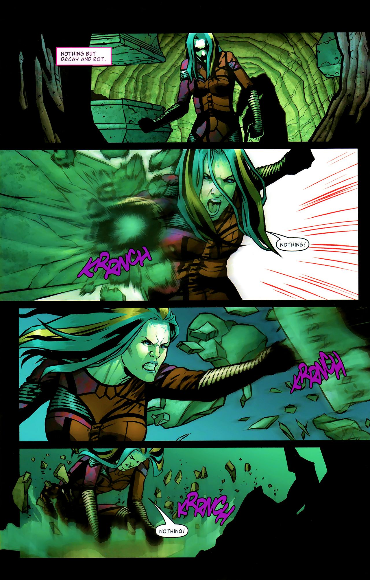 Read online Angel: Illyria: Haunted comic -  Issue #3 - 16