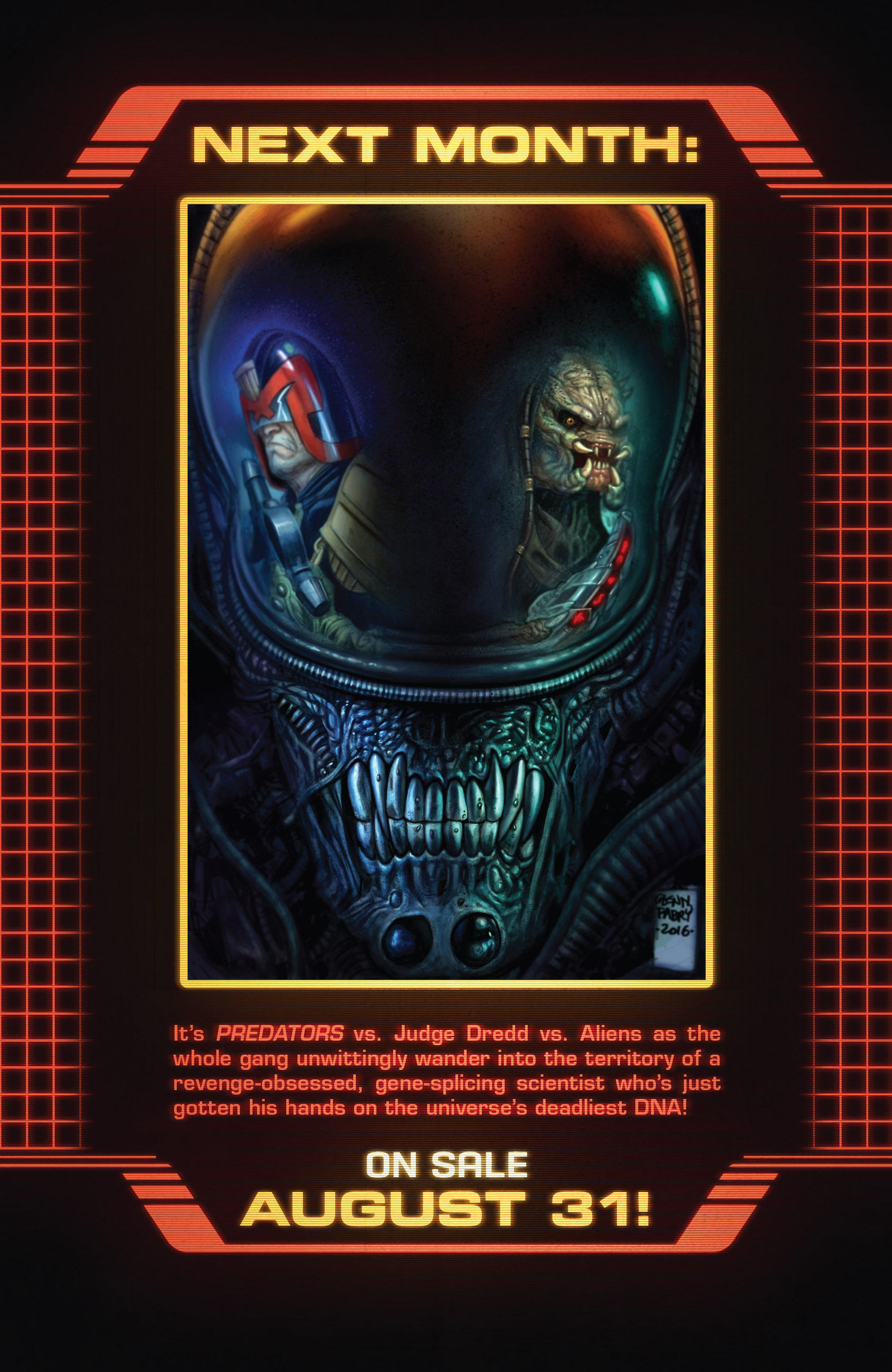 Read online Predator Vs. Judge Dredd Vs. Aliens comic -  Issue #1 - 25