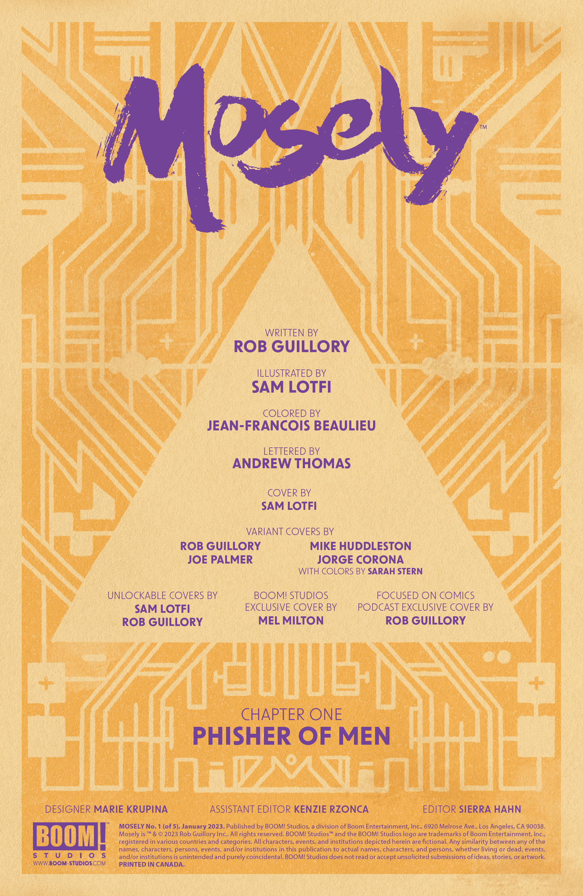 Read online Mosely comic -  Issue #1 - 2