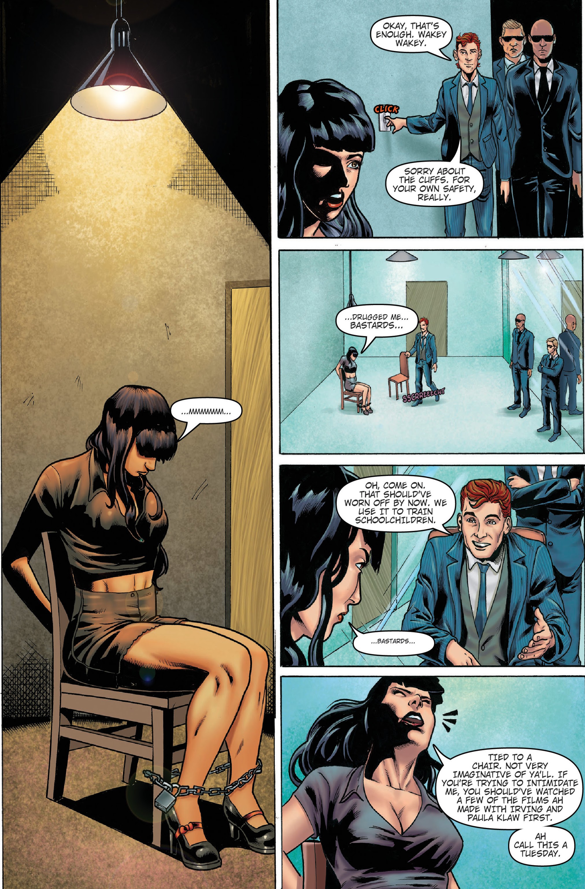 Read online Fantasy World of Bettie Page comic -  Issue #1 - 13