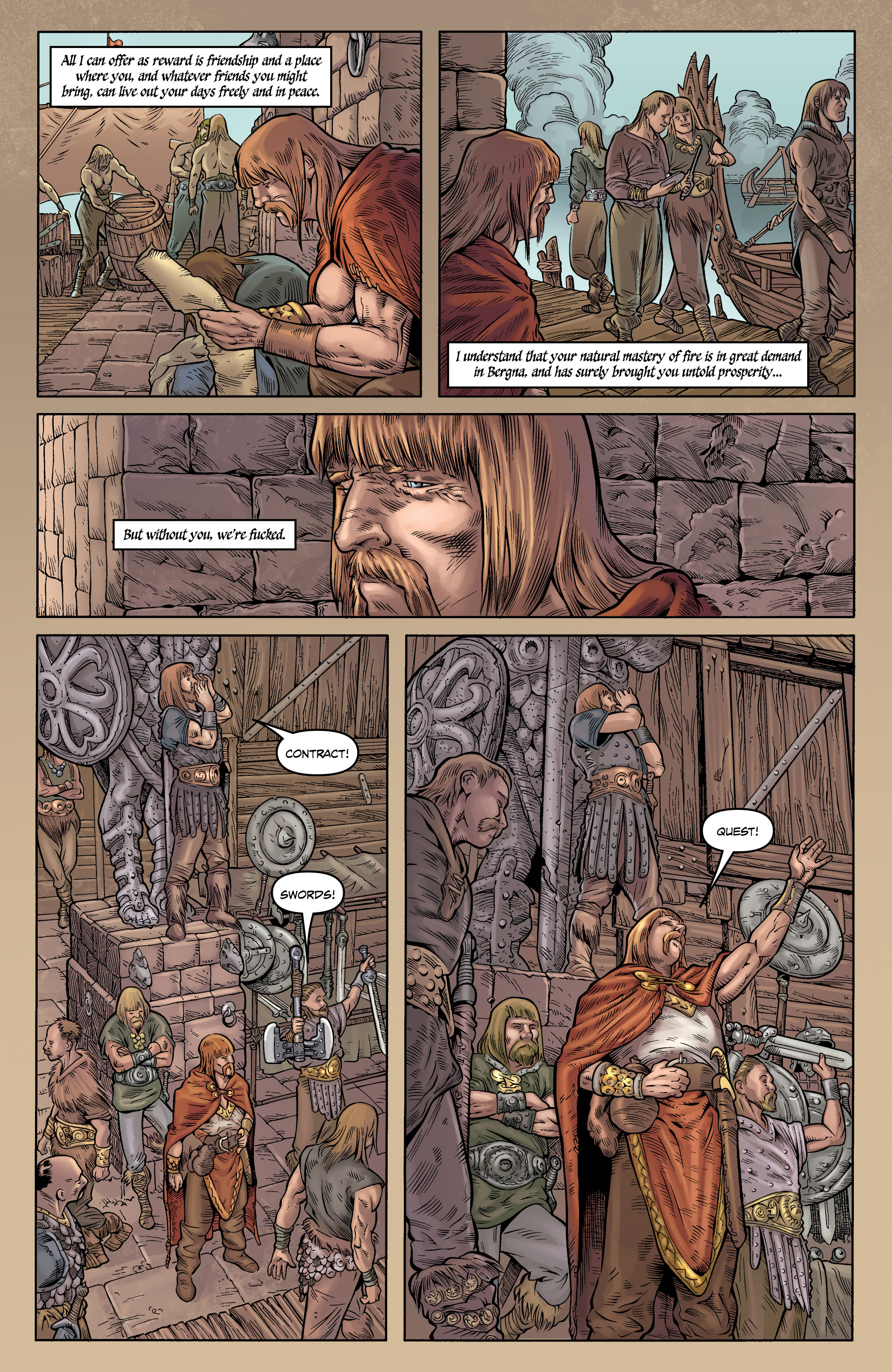 Read online Wolfskin: Hundredth Dream comic -  Issue #1 - 10