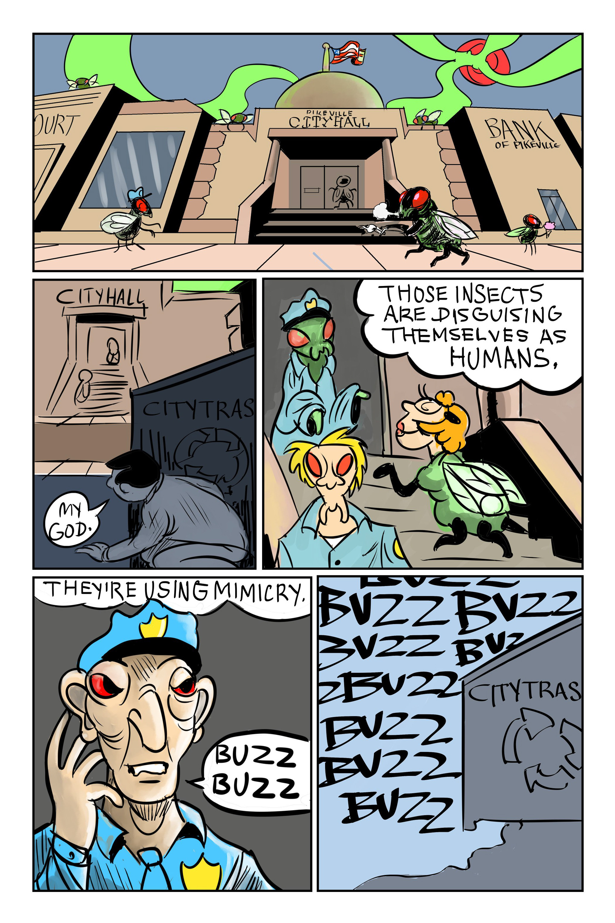 Read online Philip K. Dick's The Hanging Stranger comic -  Issue # Full - 11