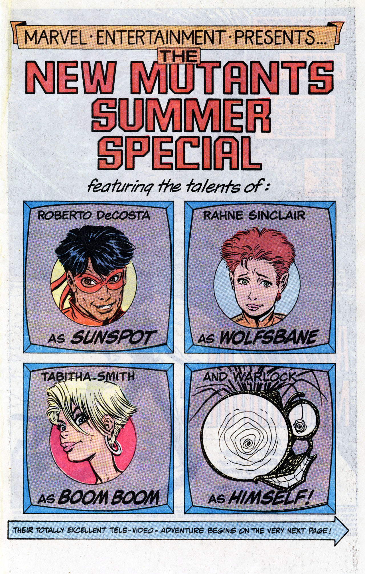 Read online The New Mutants Summer Special comic -  Issue # Full - 3