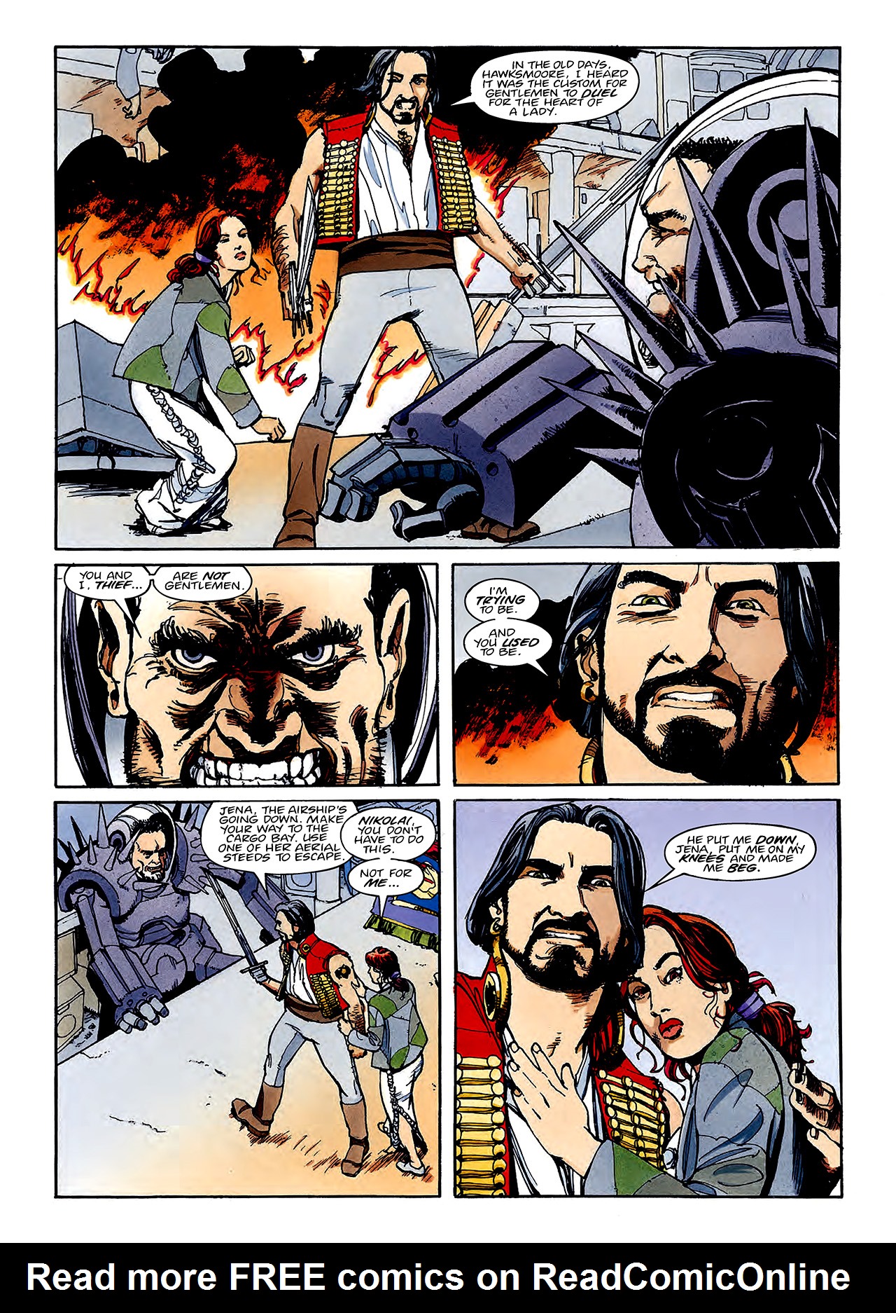 Read online Nikolai Dante comic -  Issue # TPB 3 - 117