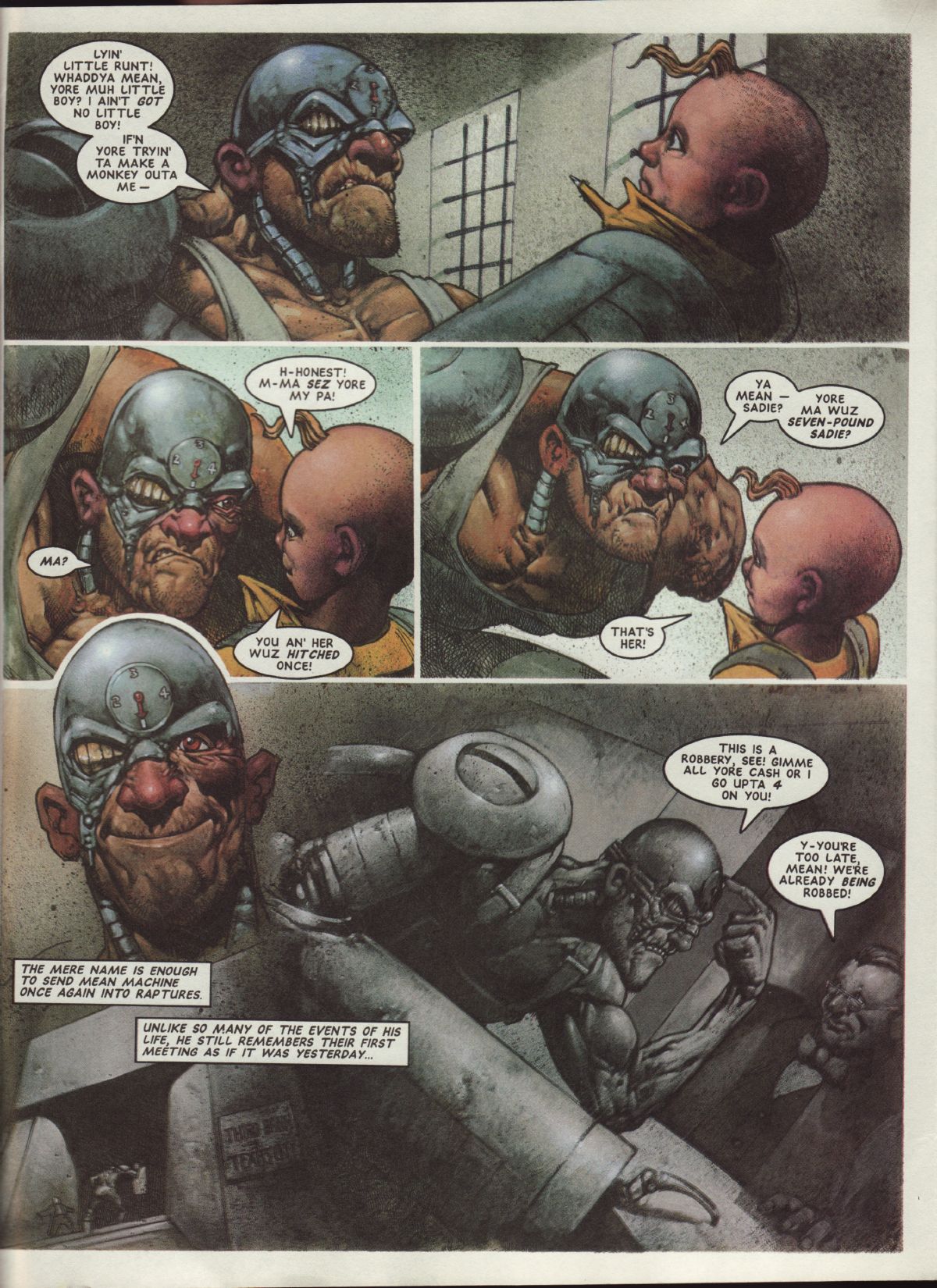 Read online Judge Dredd: The Megazine (vol. 2) comic -  Issue #65 - 24