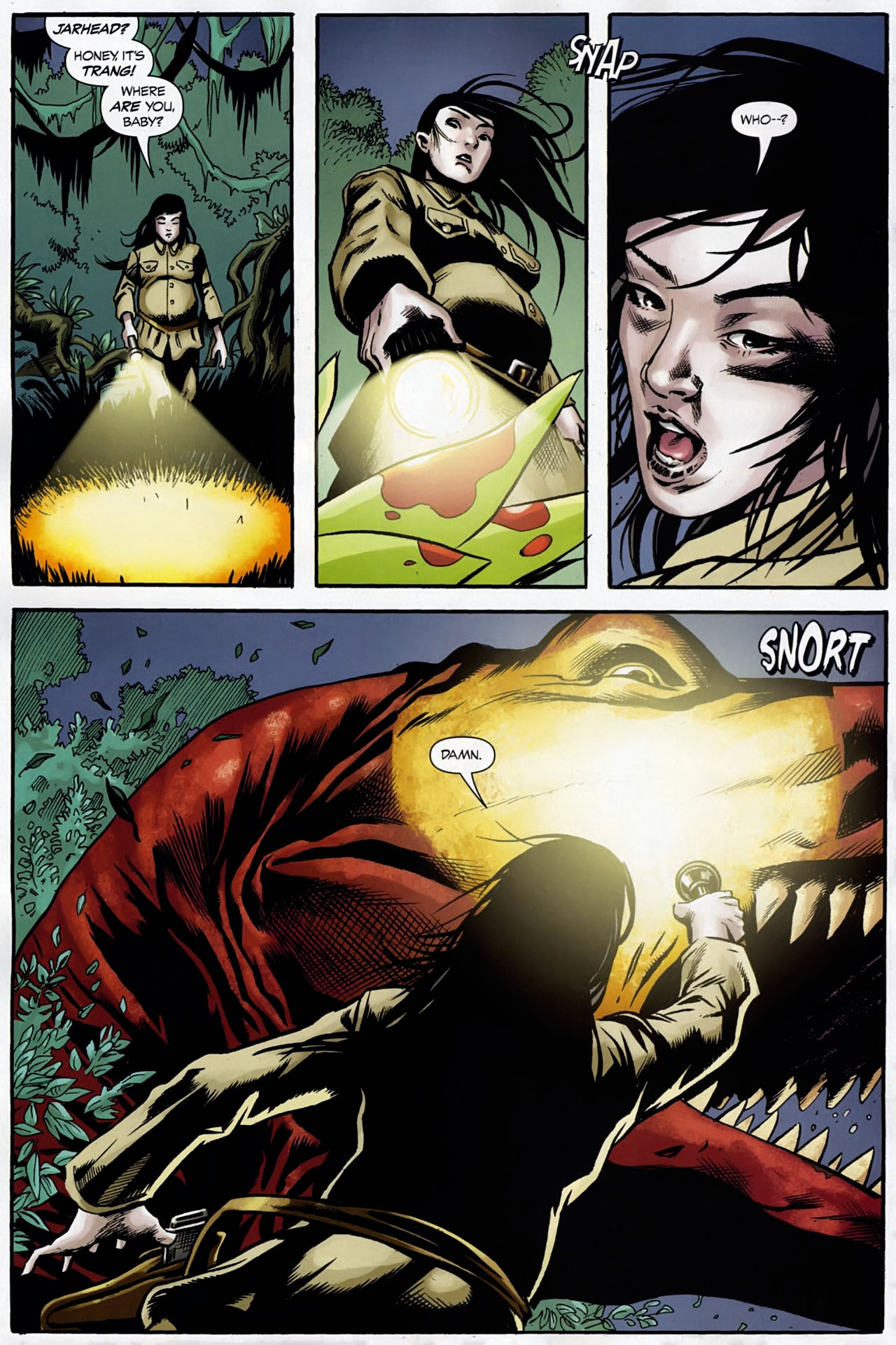 Read online The War That Time Forgot comic -  Issue #6 - 13