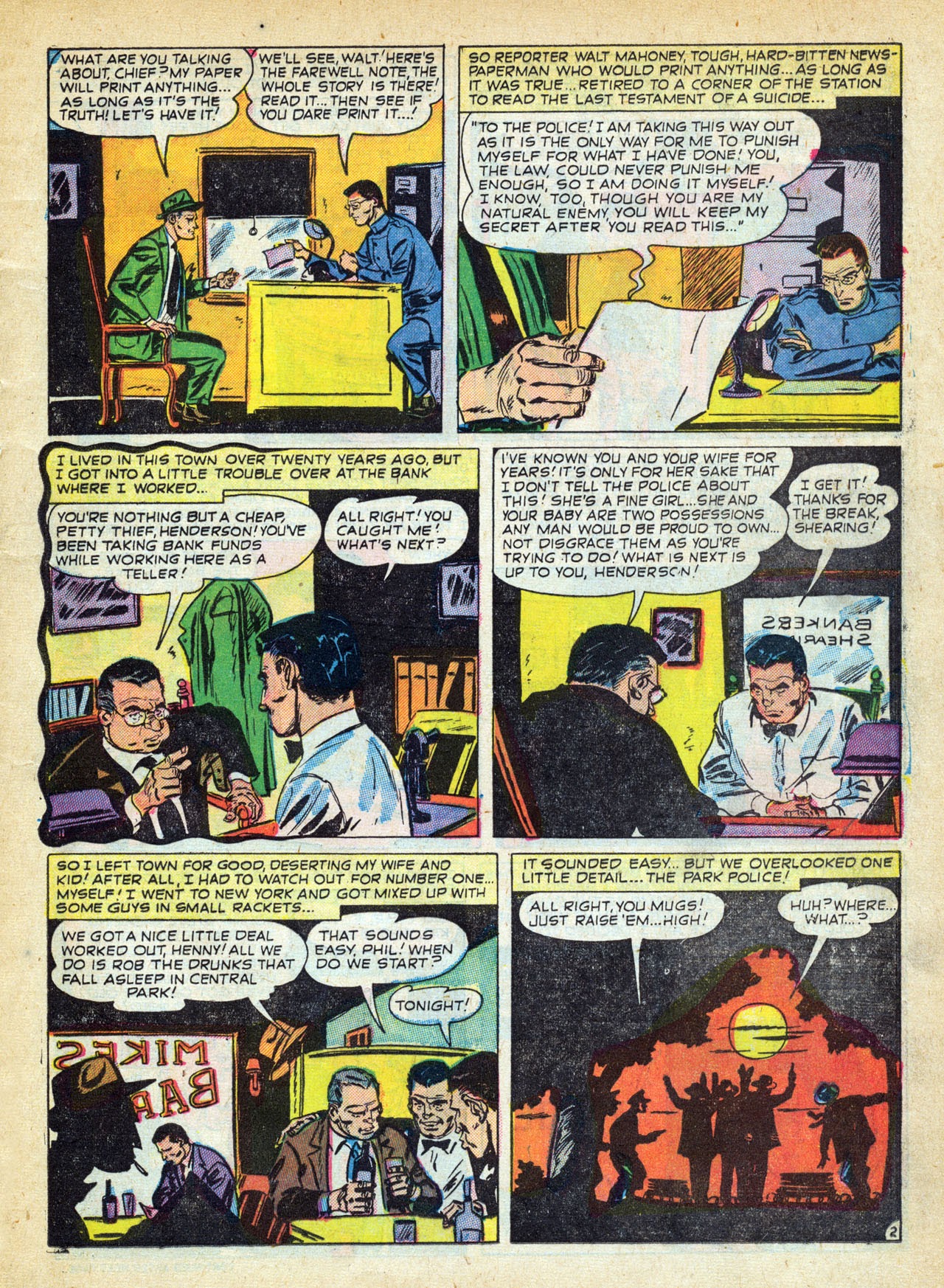 Read online Justice (1947) comic -  Issue #22 - 13
