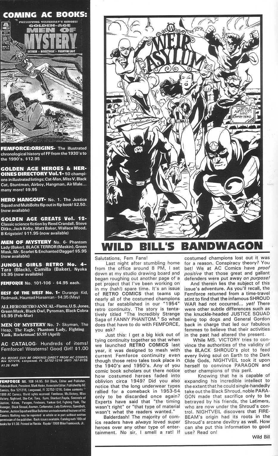 Read online Femforce comic -  Issue #108 - 2