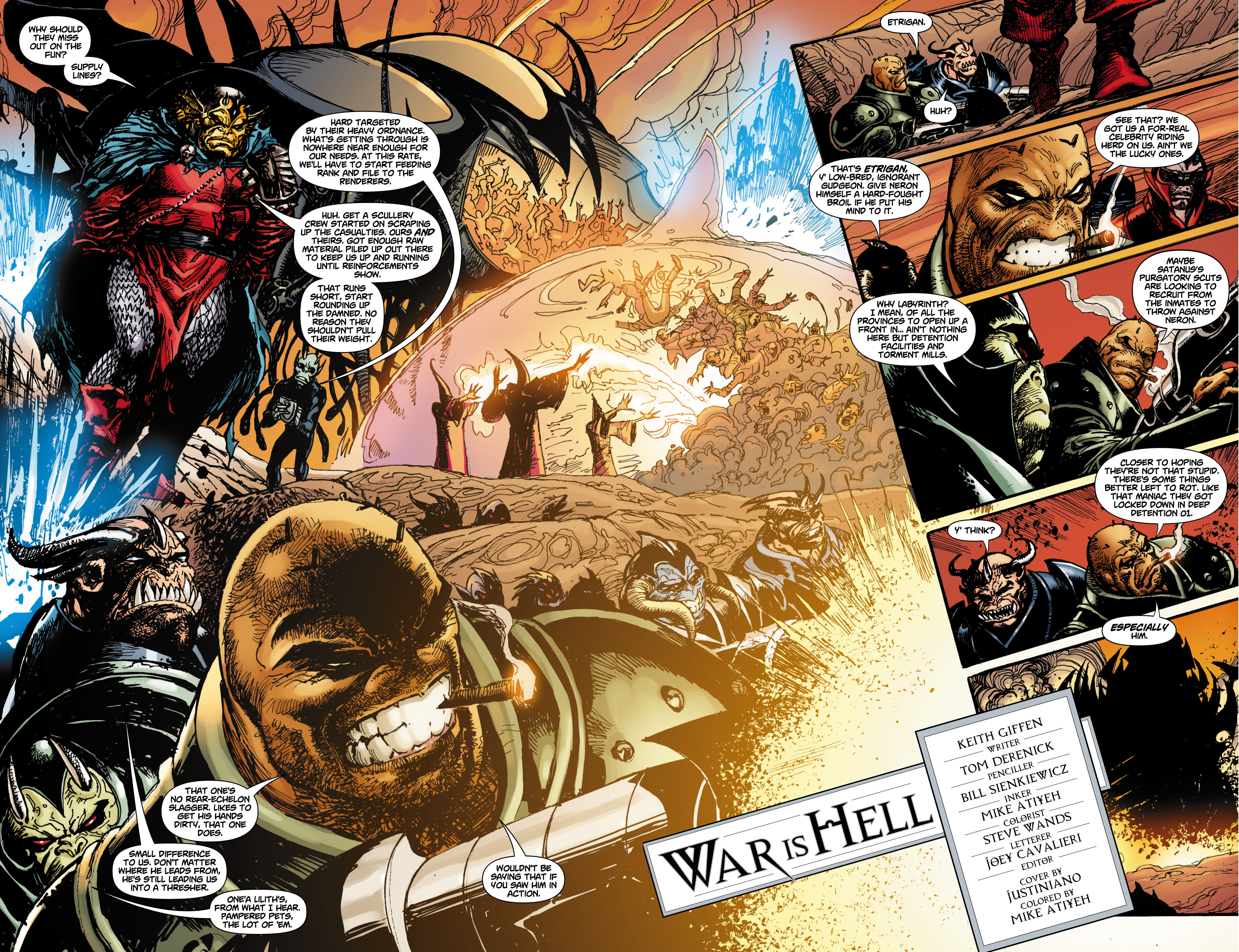 Read online Reign in Hell comic -  Issue #3 - 3