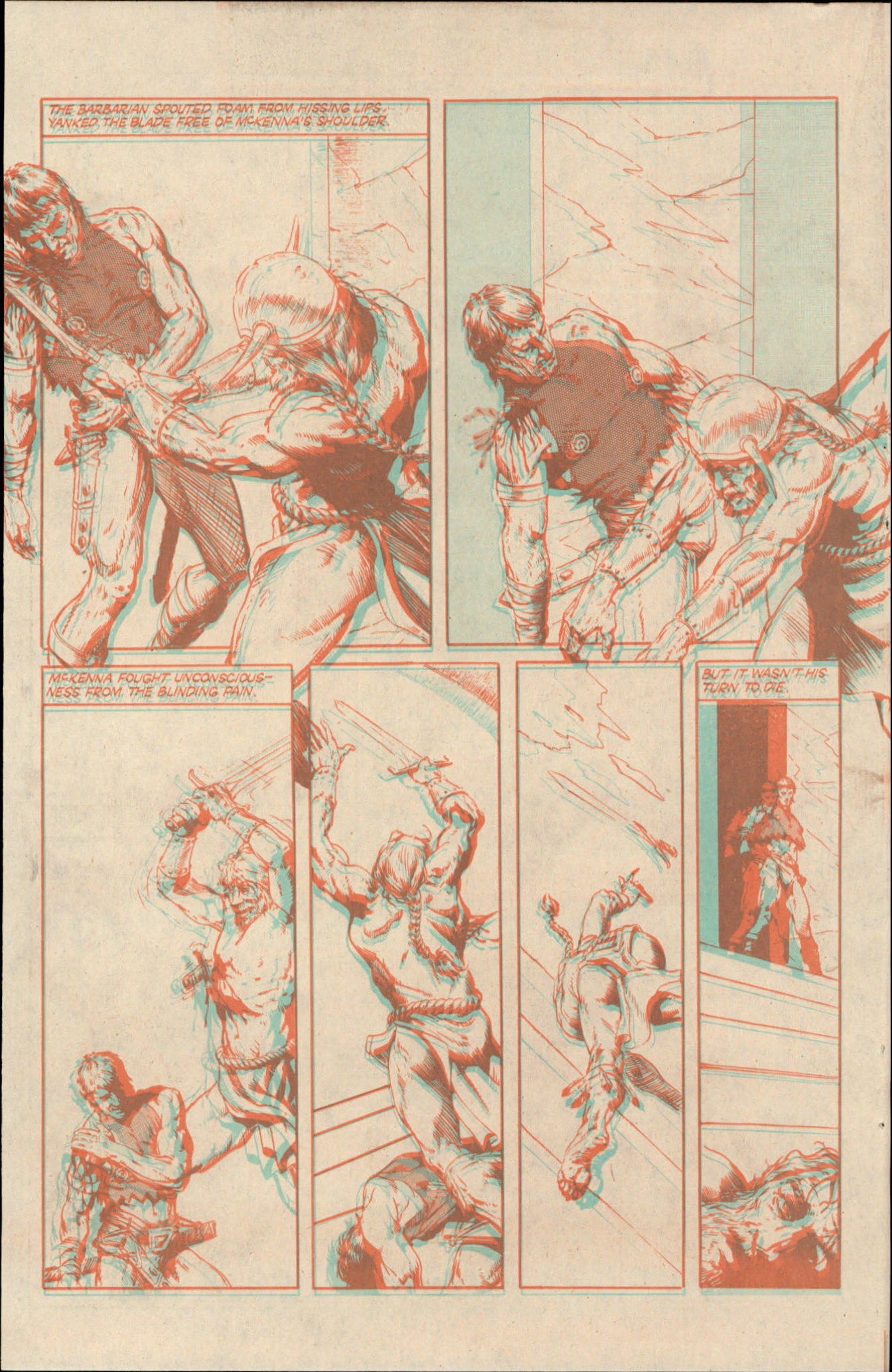 Read online Blackthorne 3-D Series comic -  Issue #3 - 16