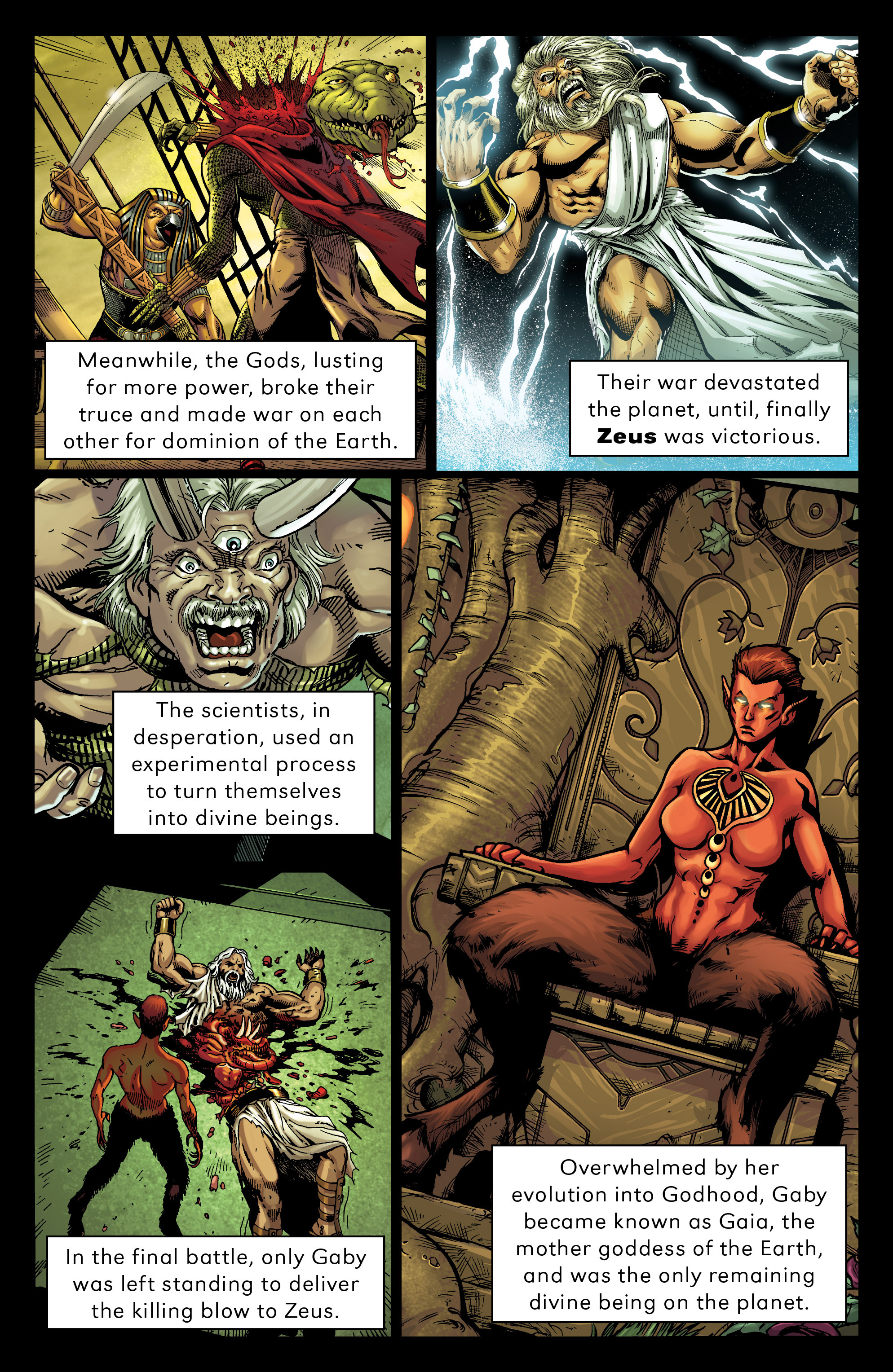 Read online God Is Dead comic -  Issue #25 - 12