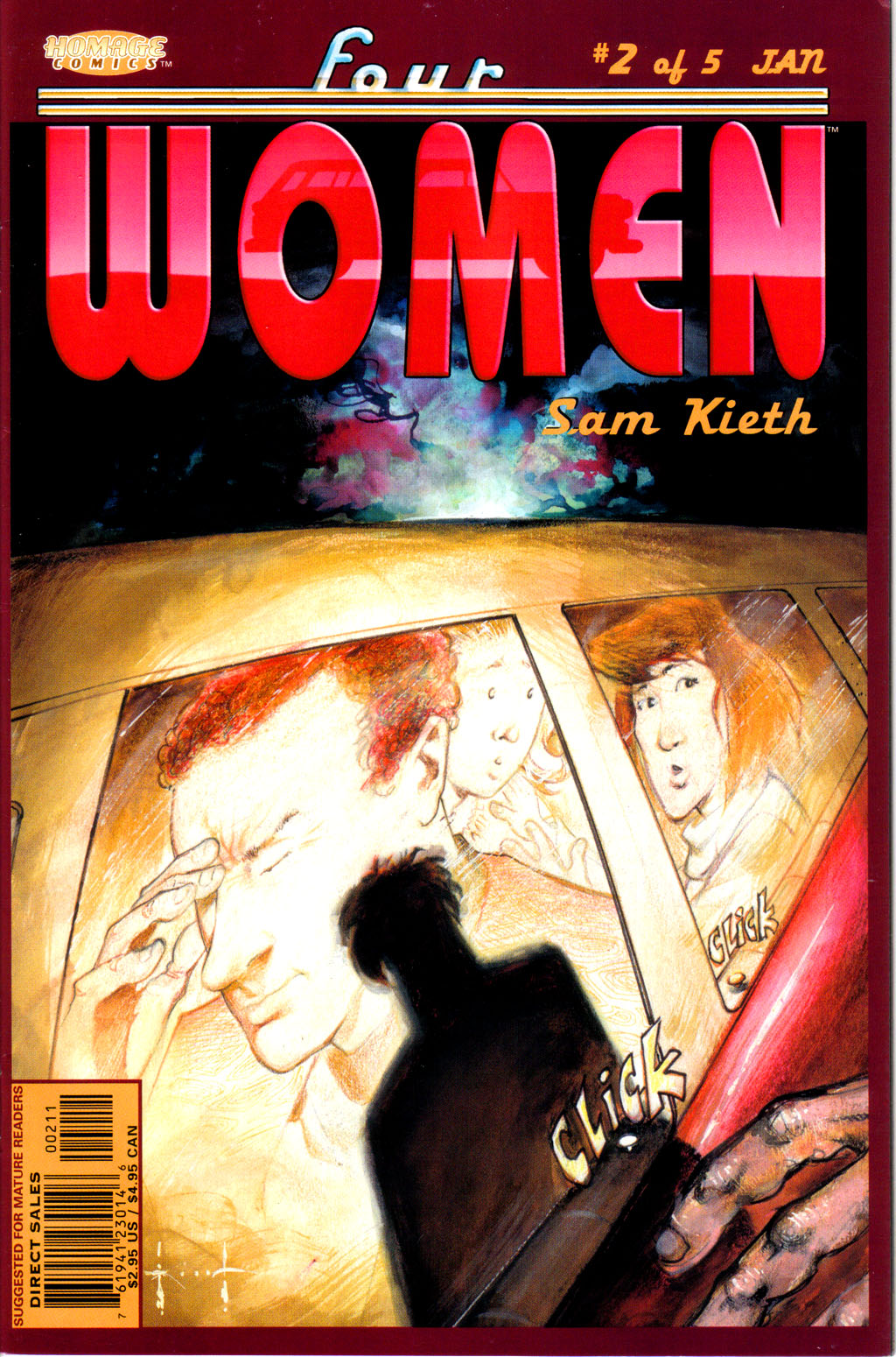 Read online Four Women comic -  Issue #2 - 1