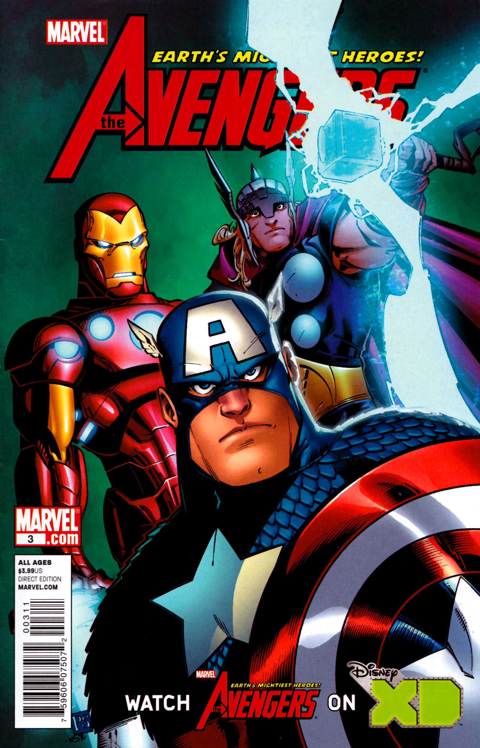 Avengers: Earth's Mightiest Heroes (2011) Issue #3 #3 - English 1