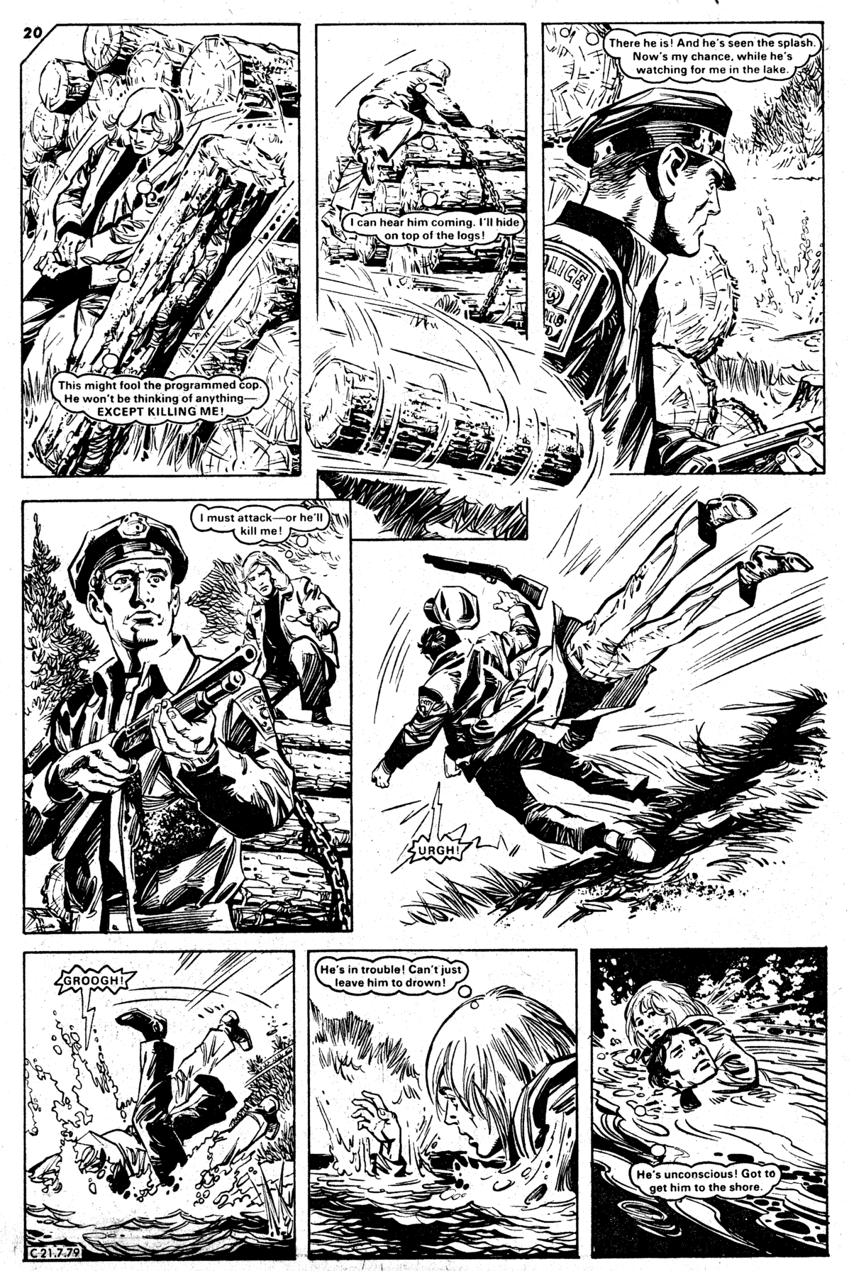 Read online The Crunch comic -  Issue #27 - 36