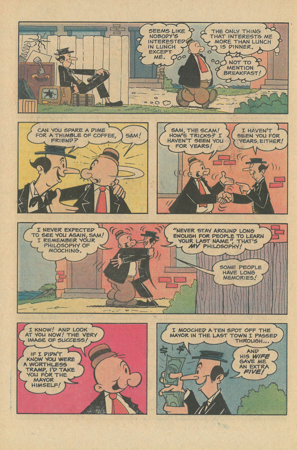 Read online Popeye (1948) comic -  Issue #162 - 6