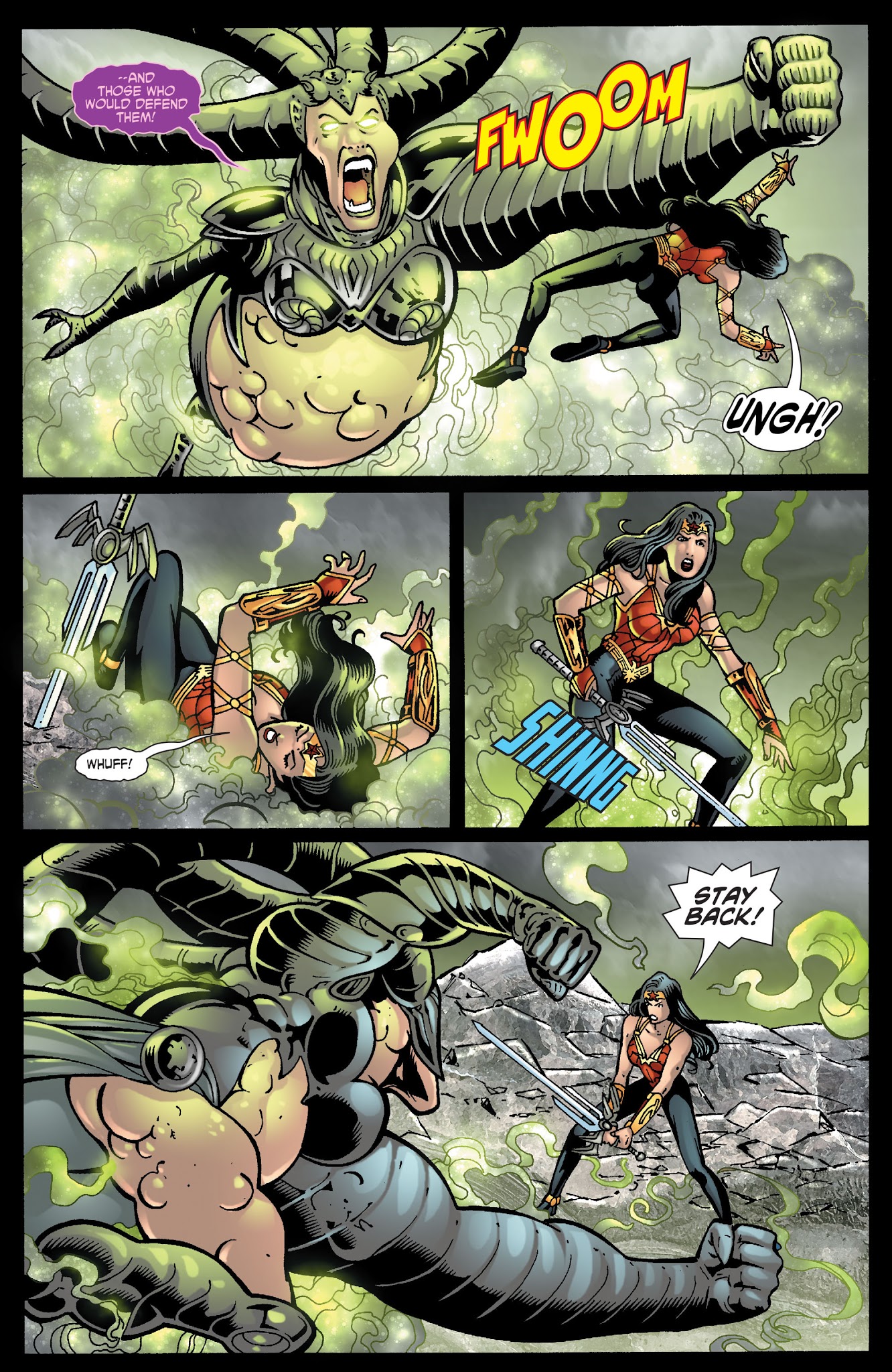 Read online Wonder Woman: Odyssey comic -  Issue # TPB 2 - 165