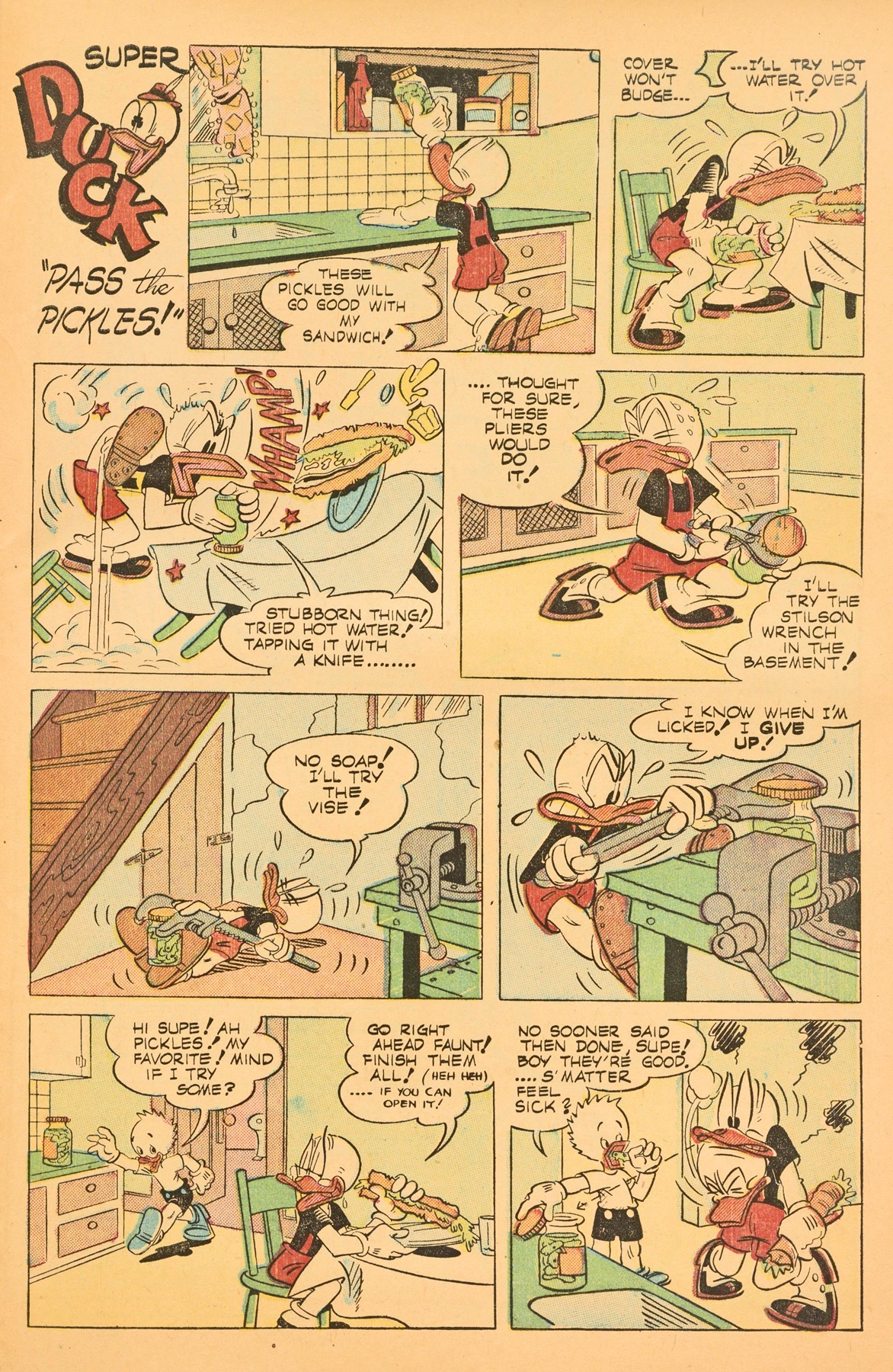 Read online Super Duck Comics comic -  Issue #53 - 33