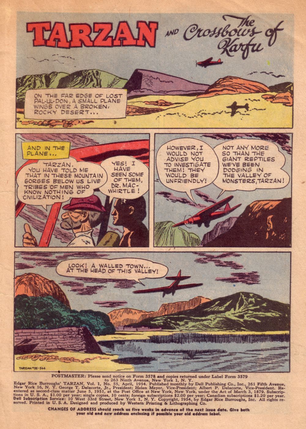 Read online Tarzan (1948) comic -  Issue #55 - 3