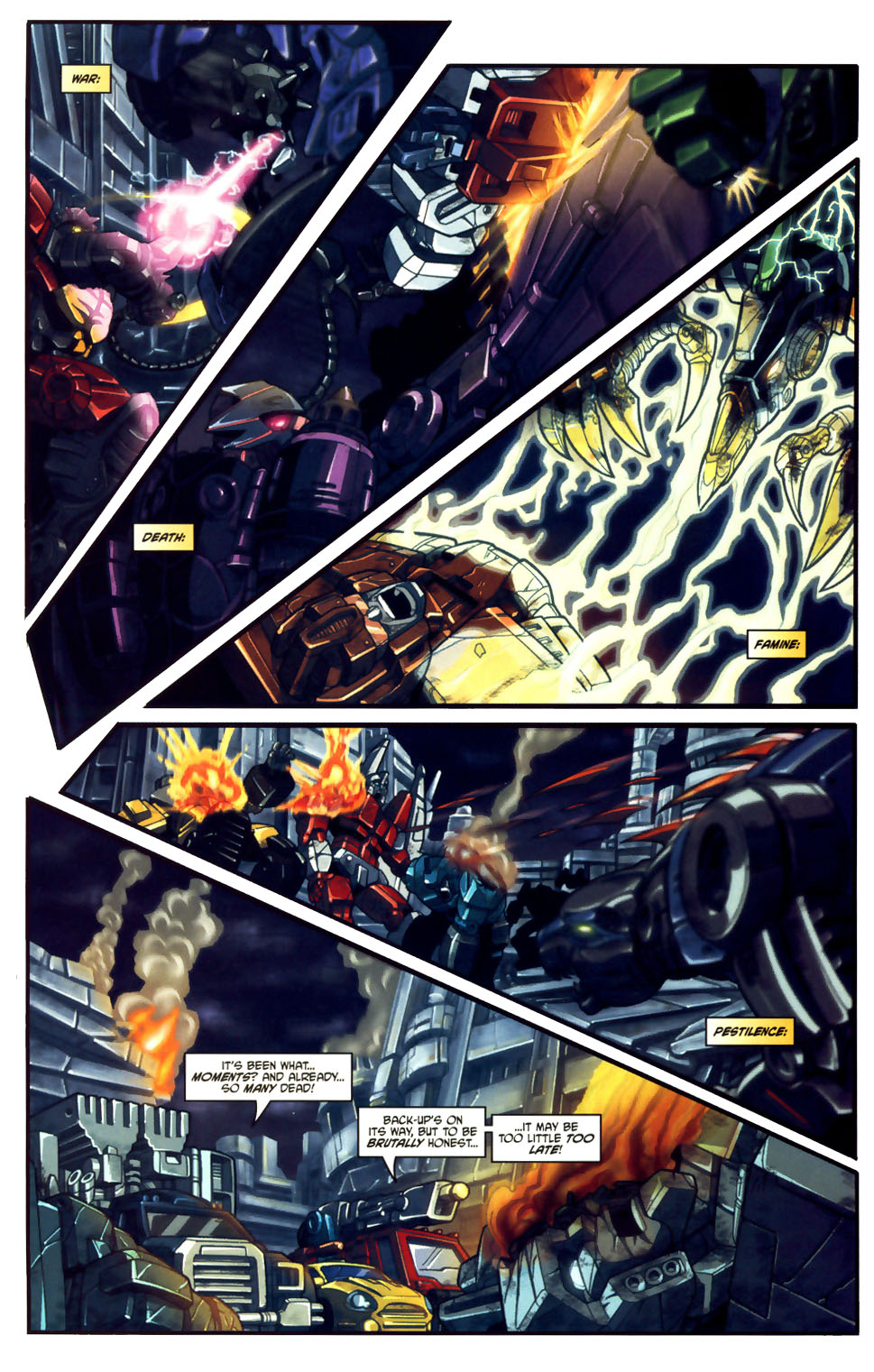 Read online Transformers Energon comic -  Issue #21 - 5