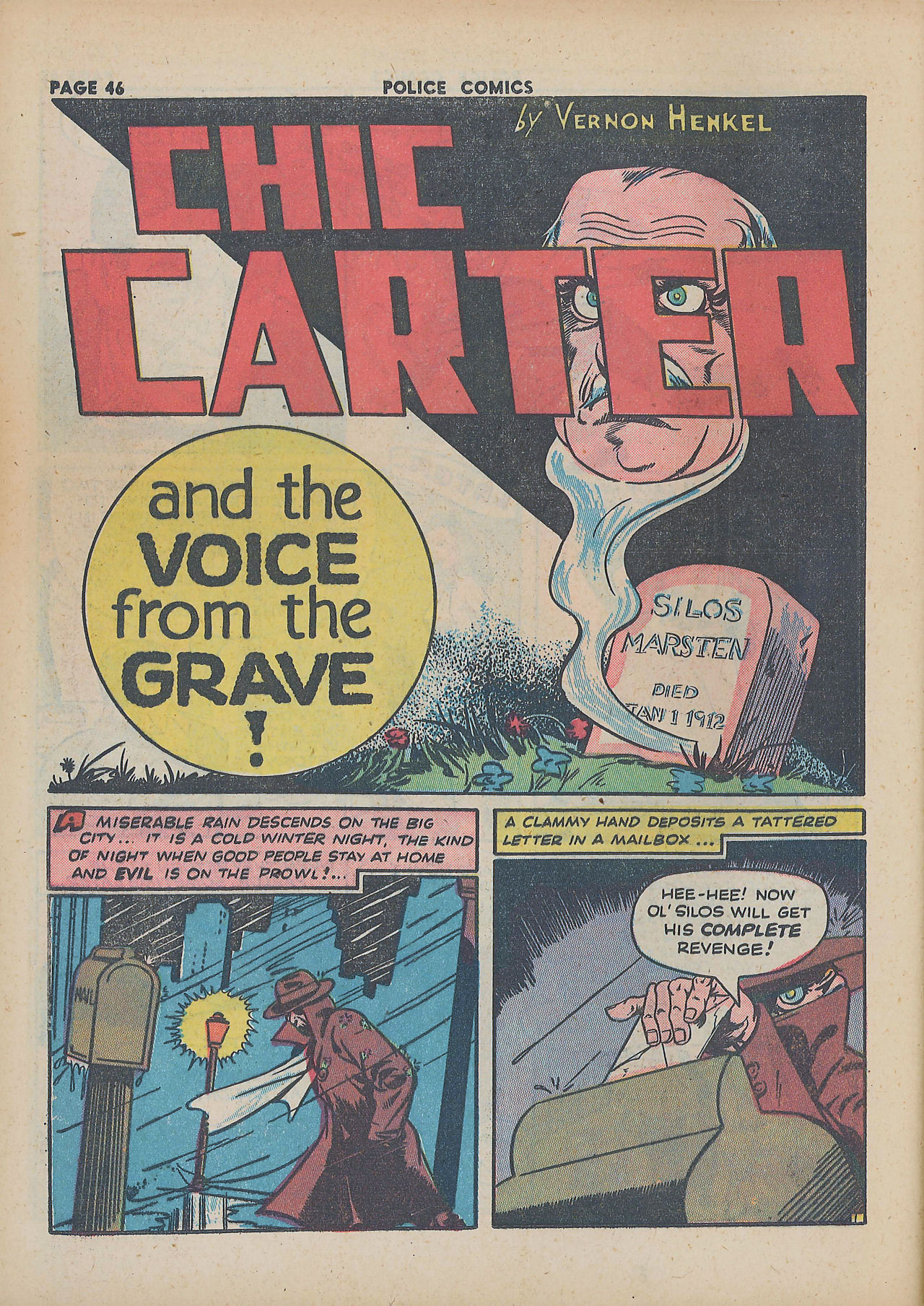 Read online Police Comics comic -  Issue #17 - 48