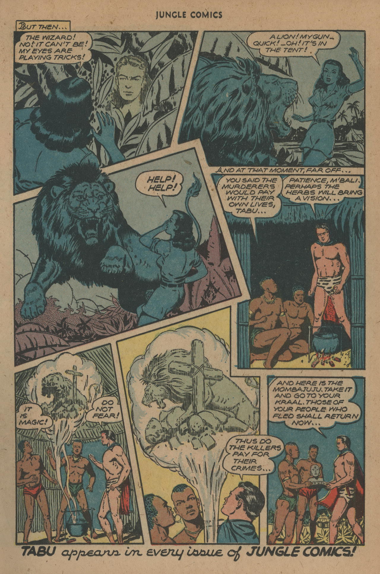 Read online Jungle Comics comic -  Issue #80 - 25