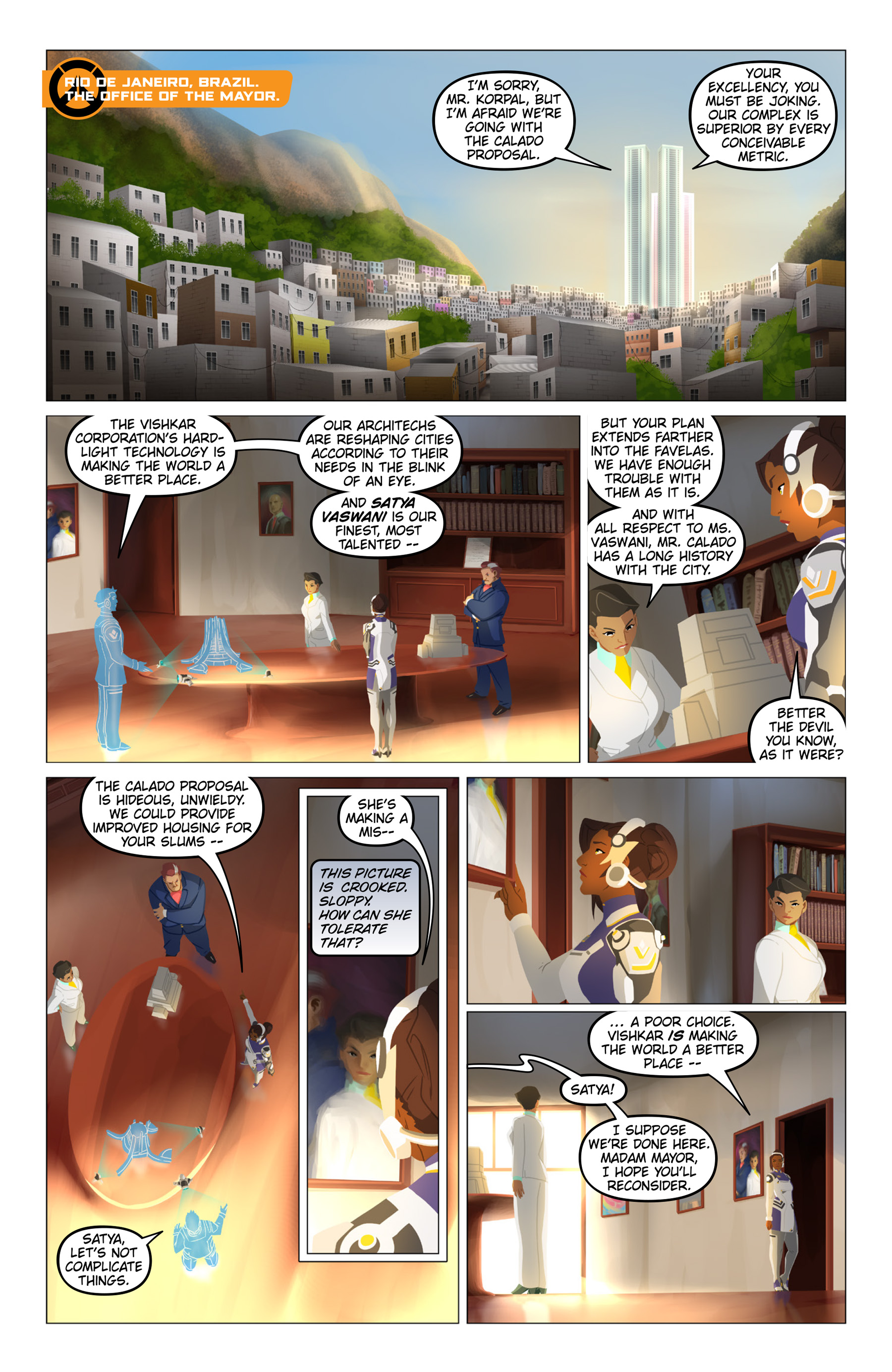 Read online Overwatch comic -  Issue #4 - 3