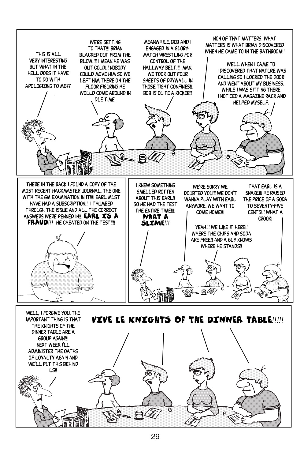 Read online Knights of the Dinner Table comic -  Issue #9 - 31