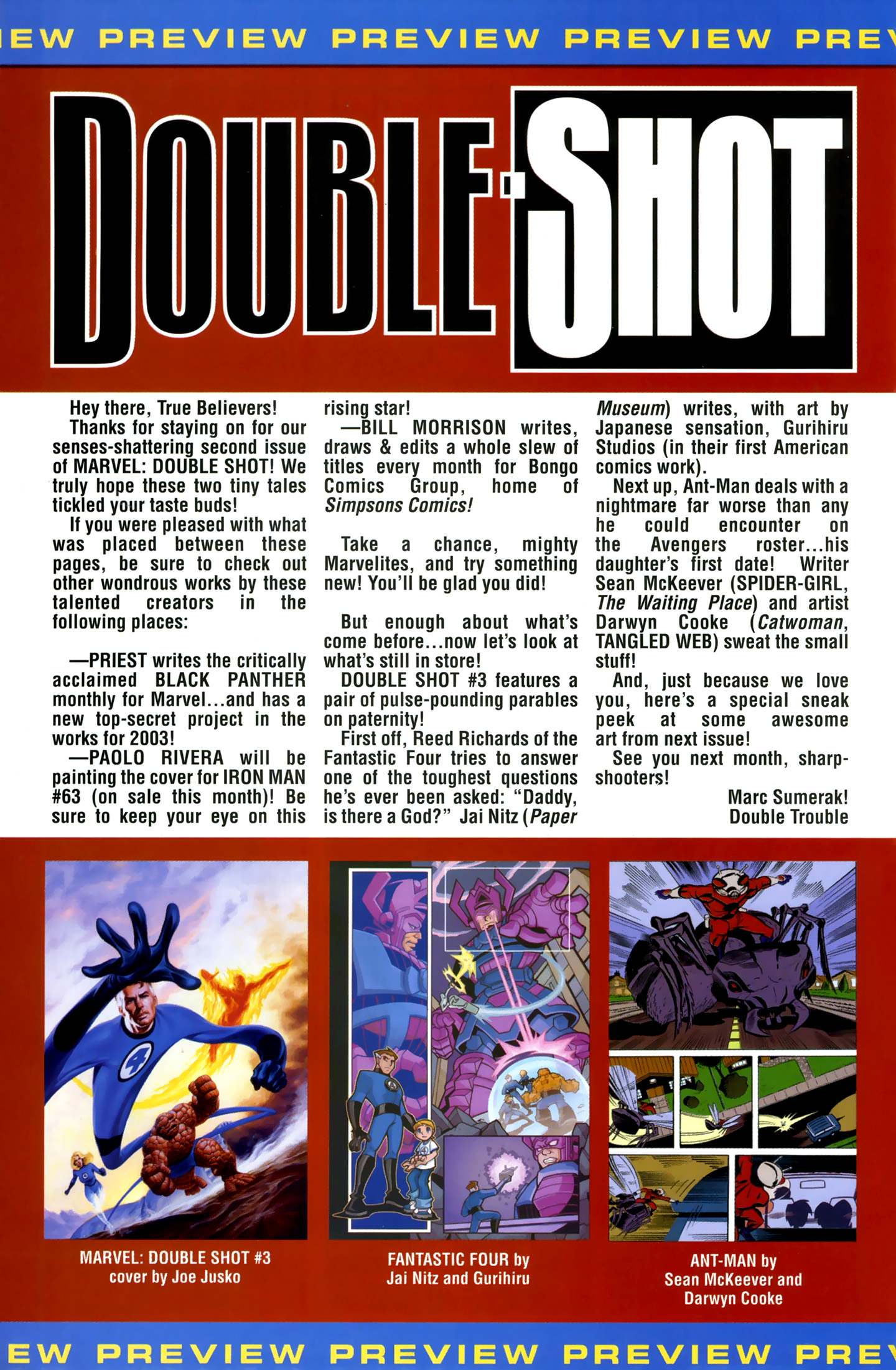 Read online Marvel Double Shot comic -  Issue #2 - 29