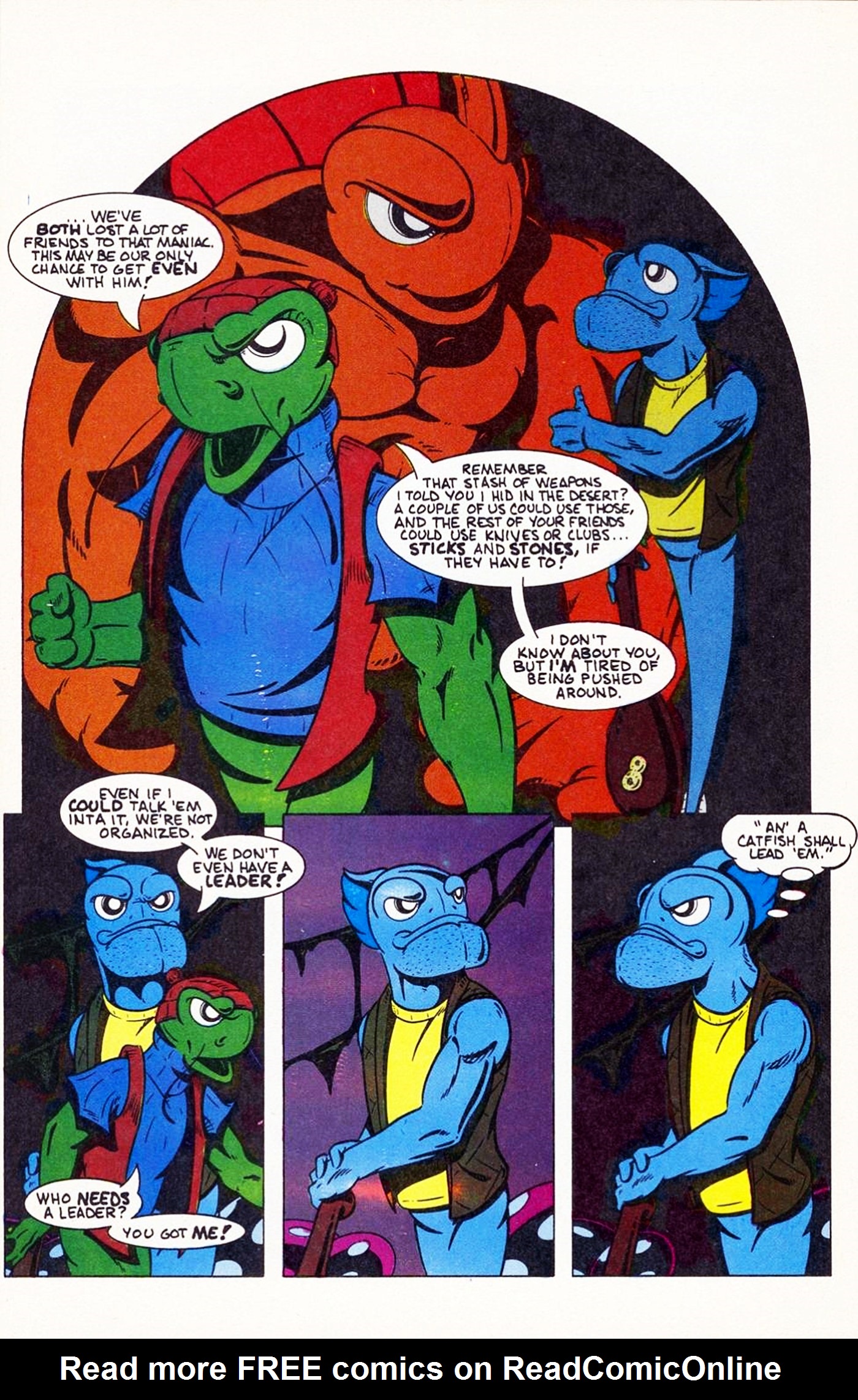 Read online The Fish Police comic -  Issue #12 - 24