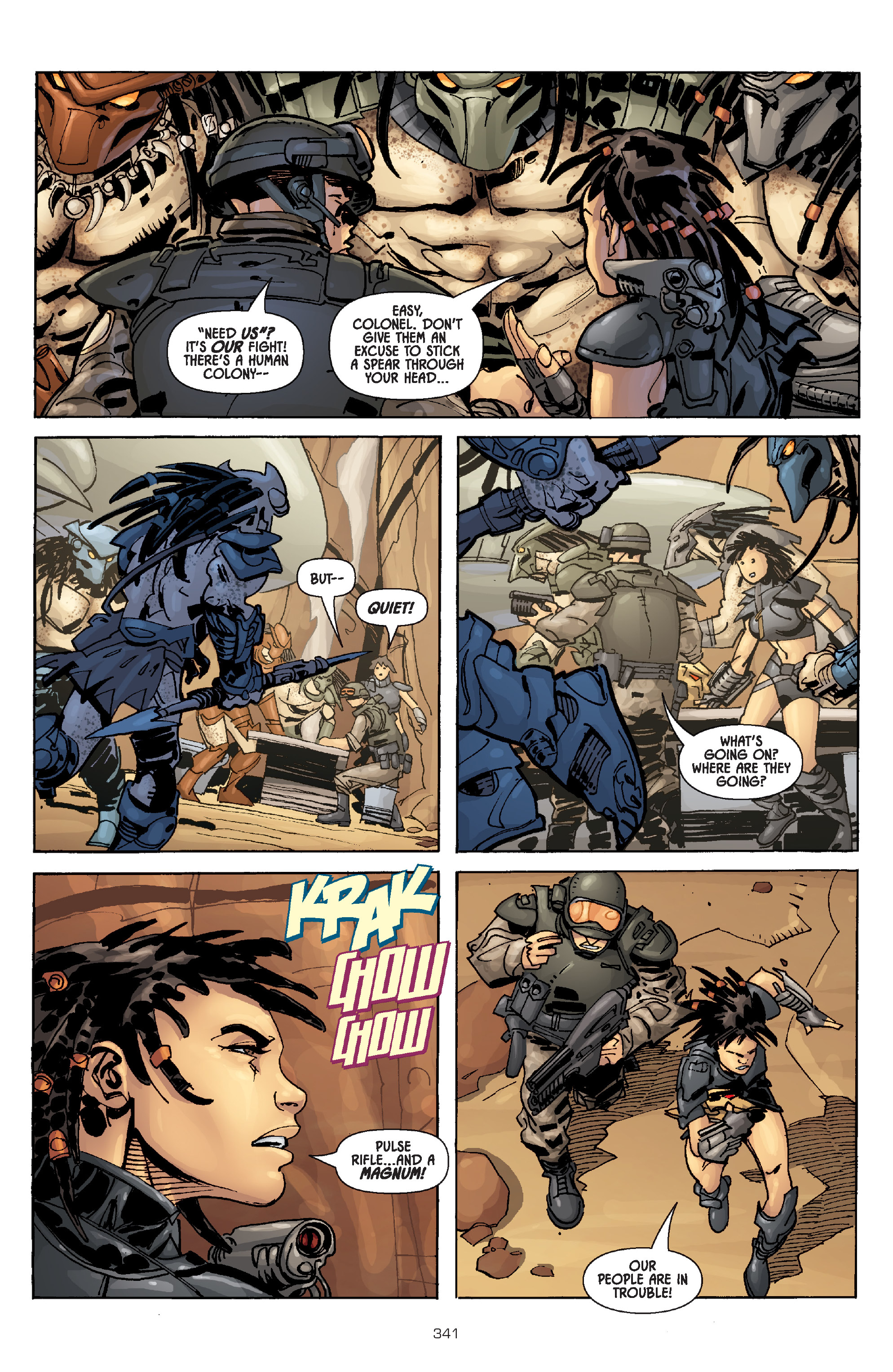 Read online Aliens vs. Predator: The Essential Comics comic -  Issue # TPB 1 (Part 4) - 39