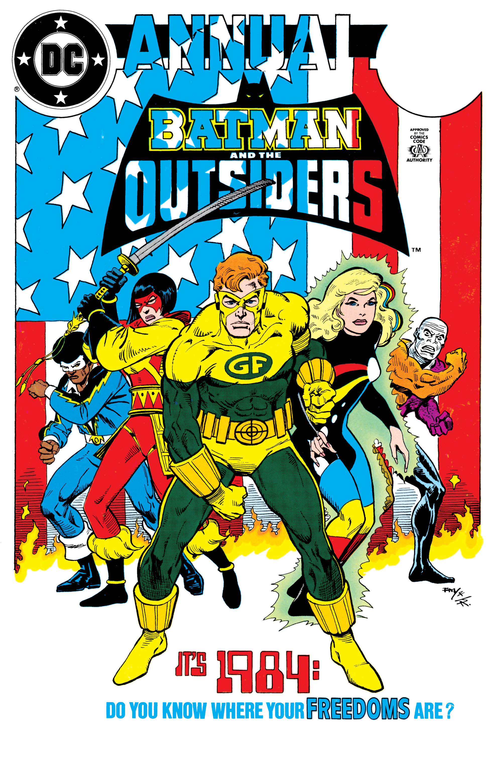 Read online Batman and the Outsiders (1983) comic -  Issue # _Annual 1 - 1