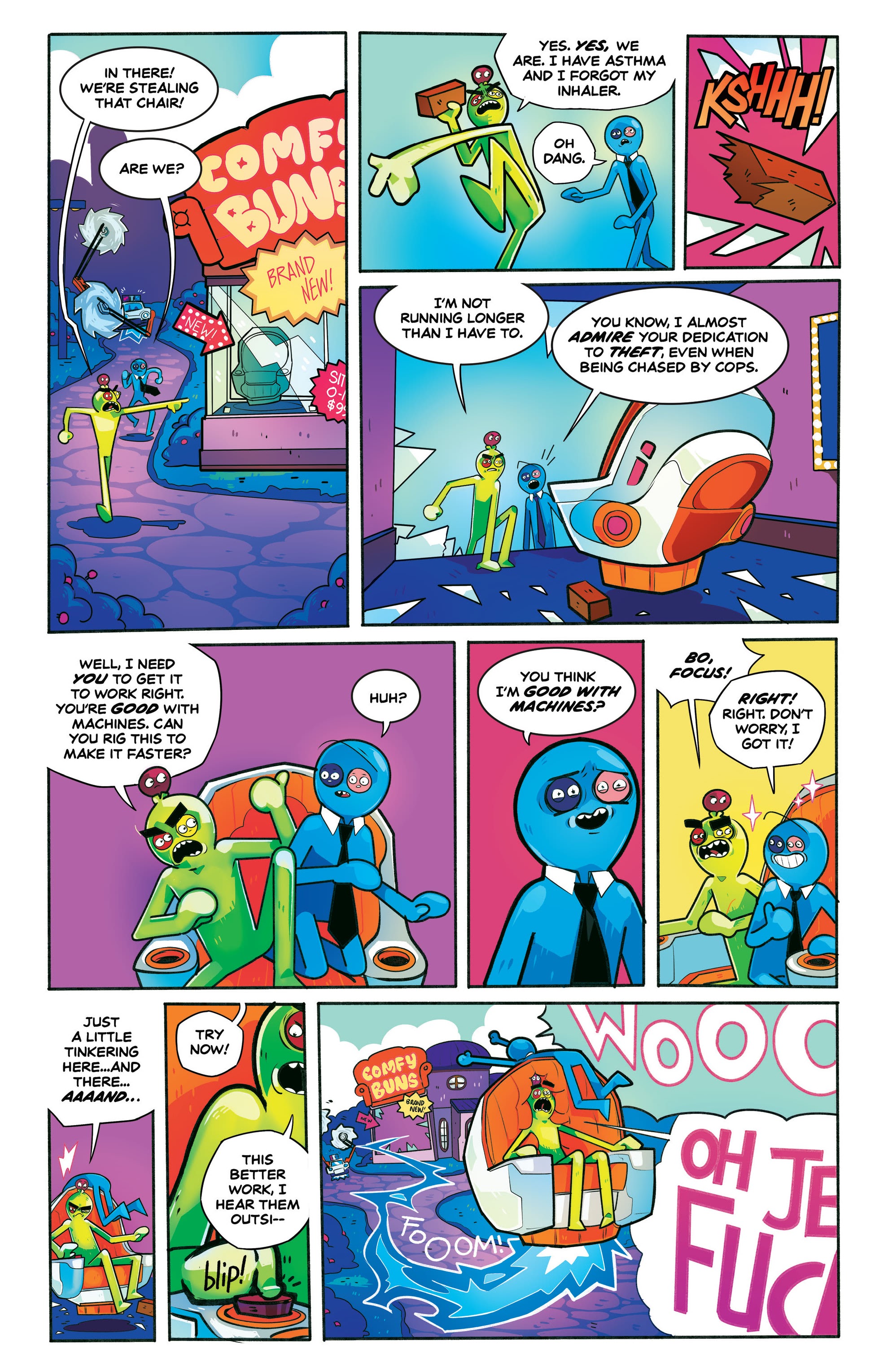 Read online Trover Saves The Universe comic -  Issue #2 - 11