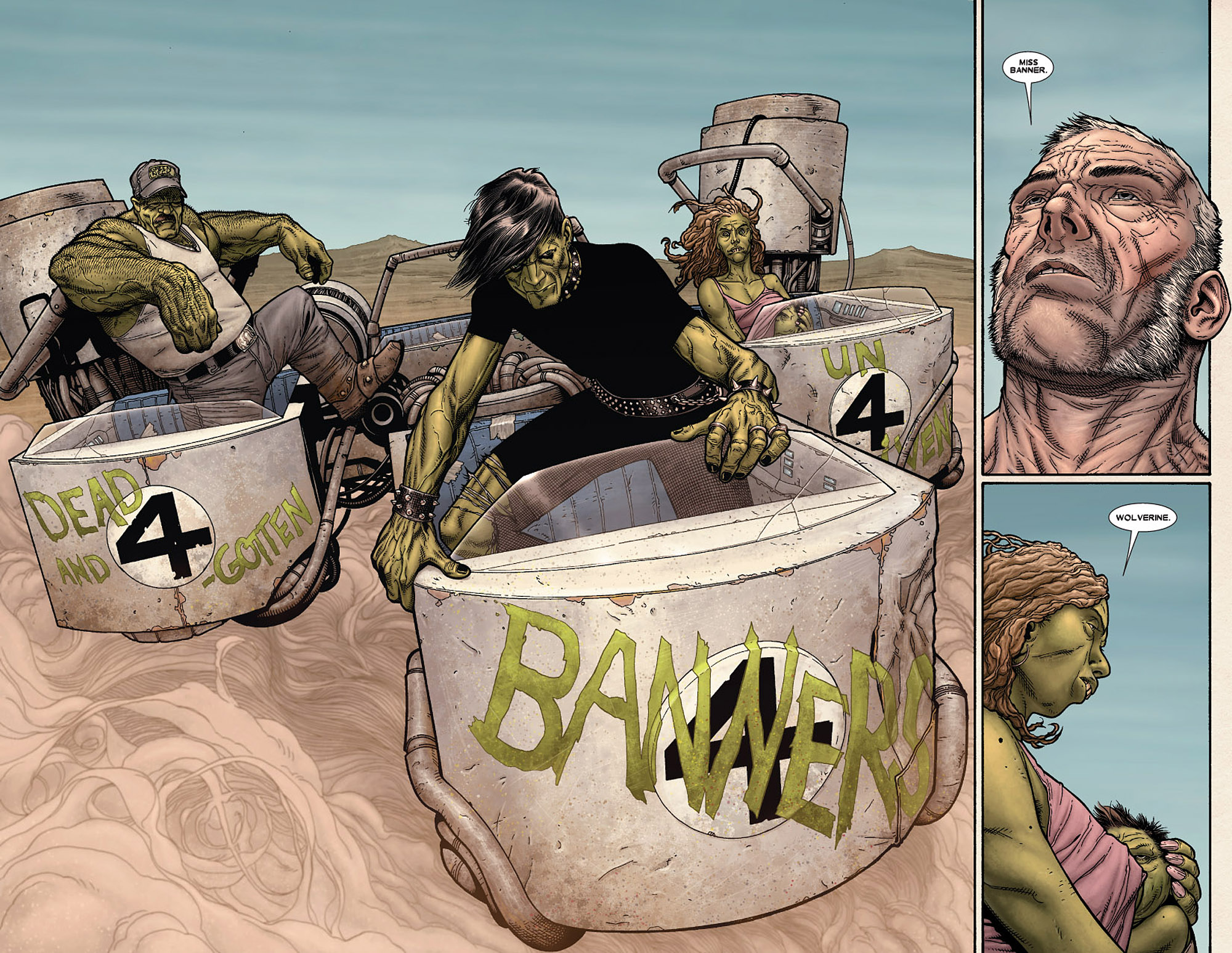 Read online Wolverine: Old Man Logan comic -  Issue # Full - 12