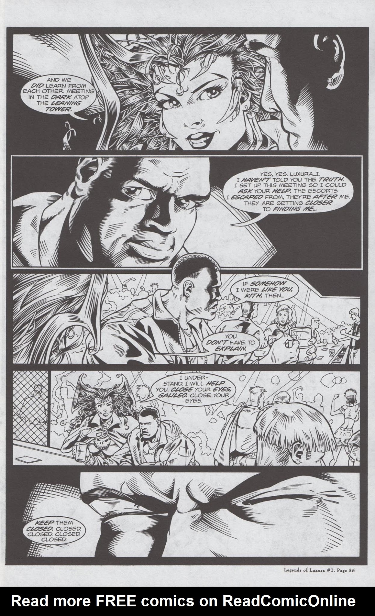 Read online Legends of Luxura comic -  Issue #1 - 37