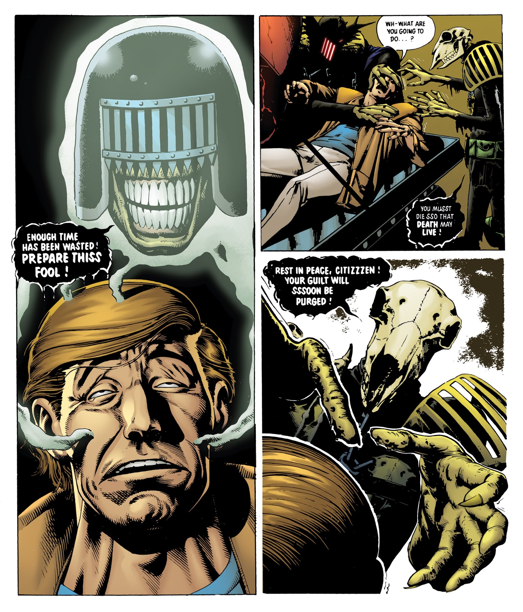 Read online Judge Dredd Classics: The Dark Judges comic -  Issue # TPB - 28