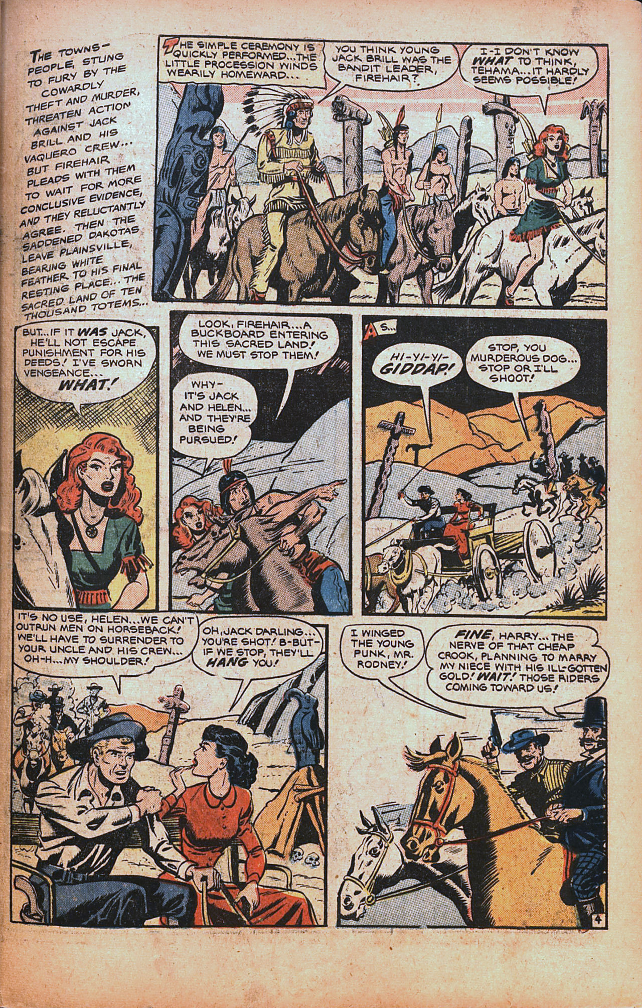 Read online Pioneer West Romances comic -  Issue #3 - 43