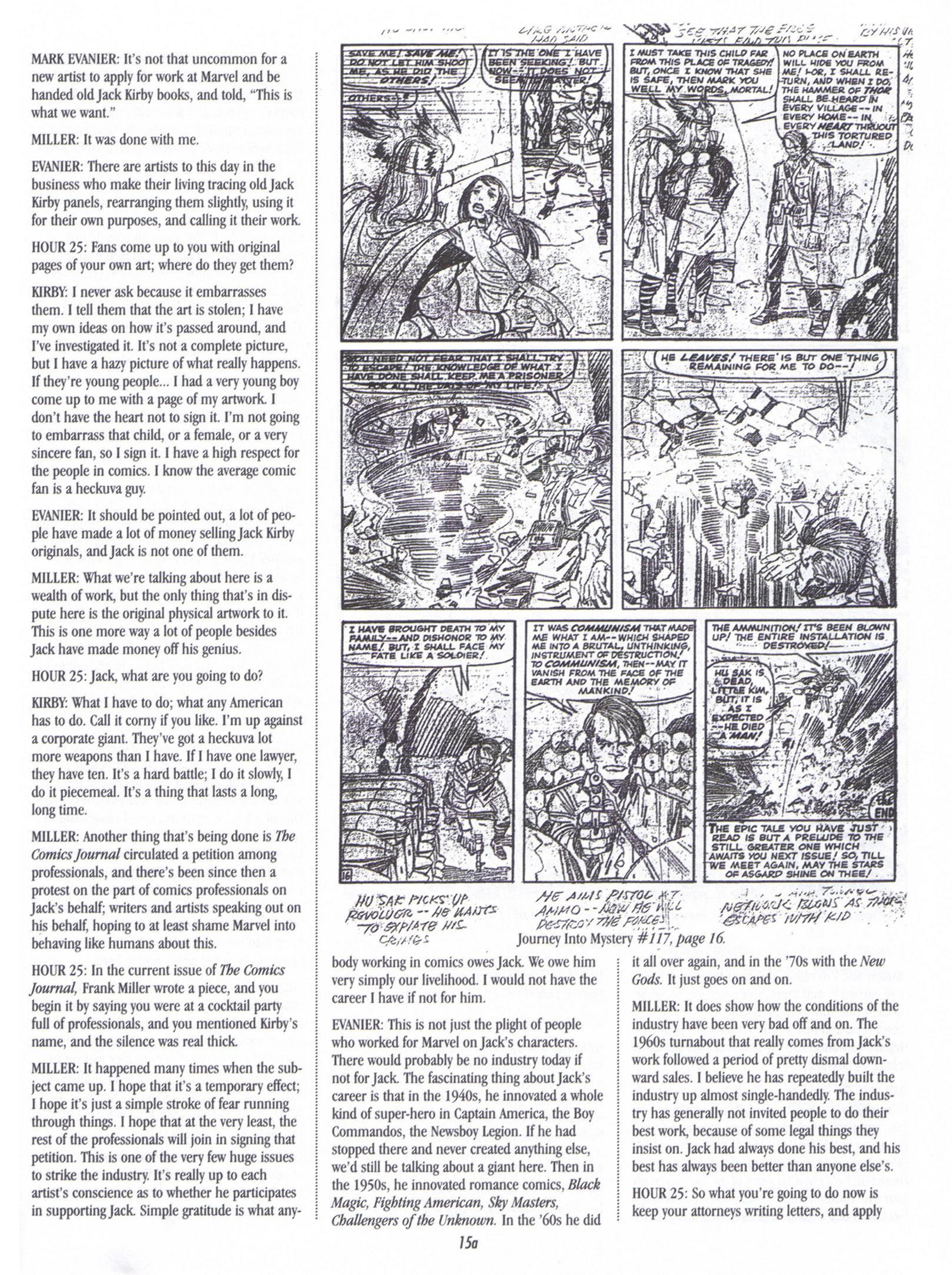 Read online The Jack Kirby Collector comic -  Issue #19 - 15
