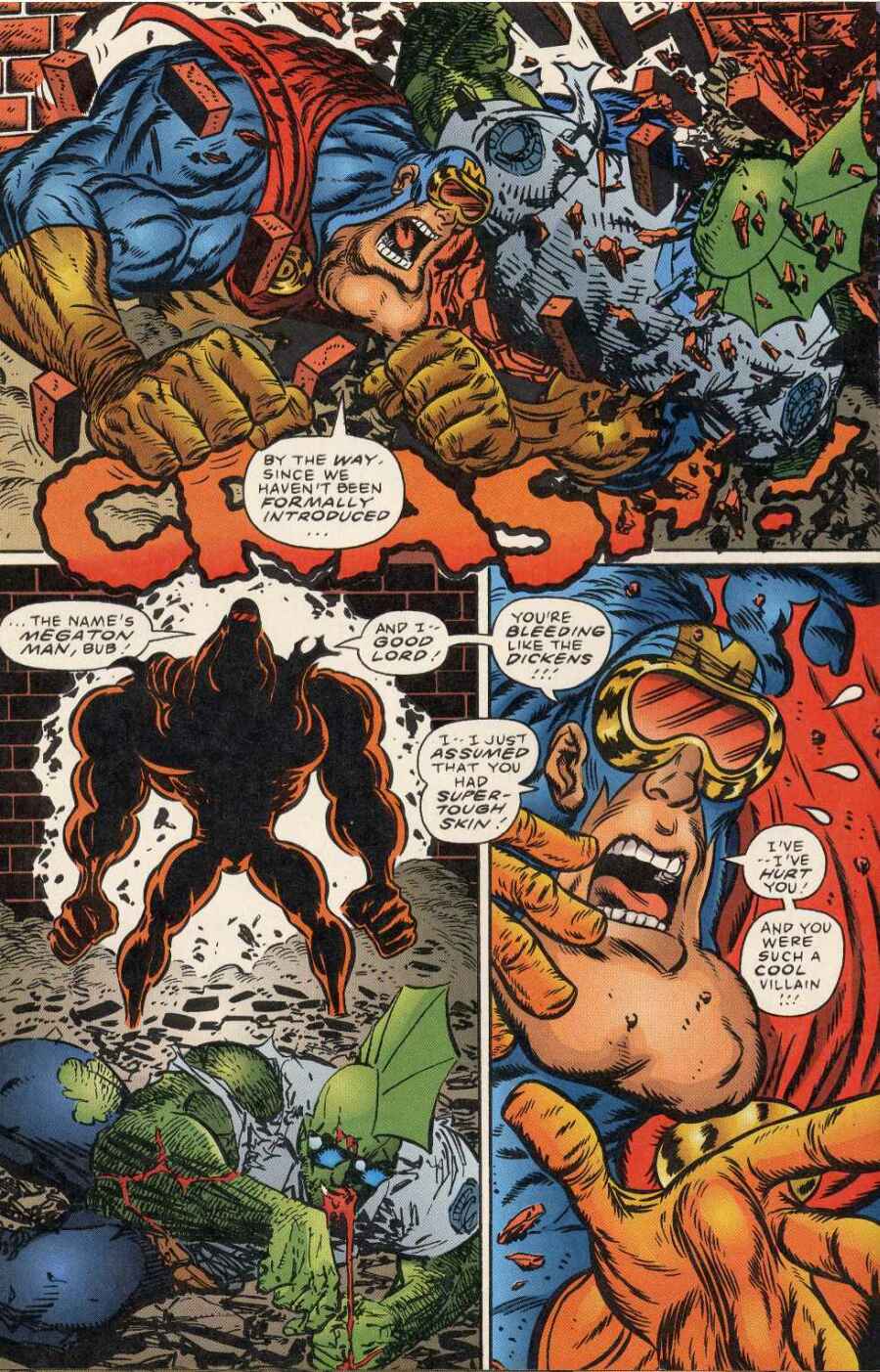 Read online Savage Dragon vs. Savage Megaton Man comic -  Issue # Full - 16