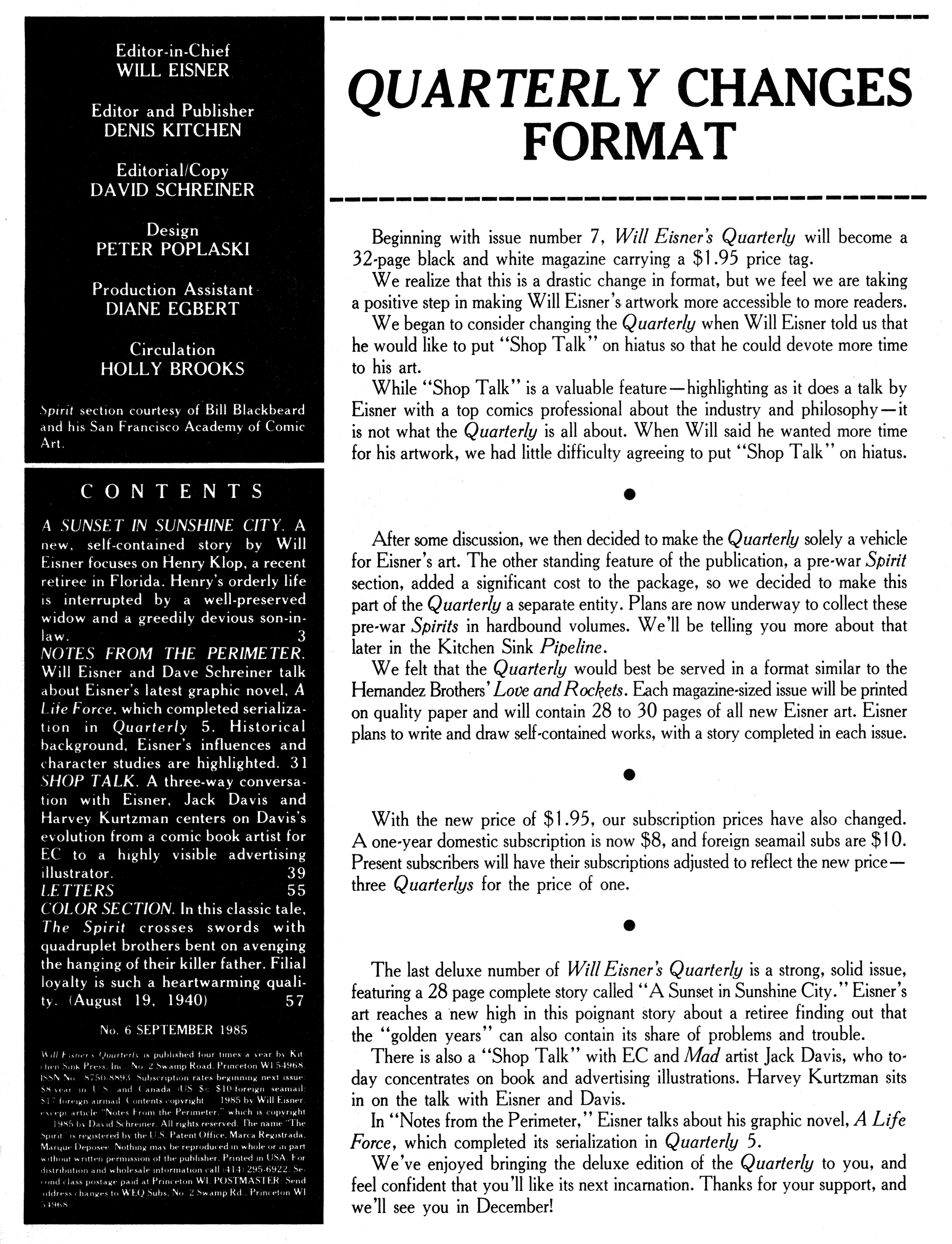 Read online Will Eisner's Quarterly comic -  Issue #6 - 3
