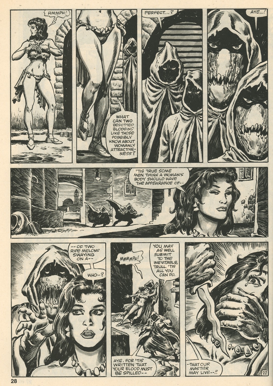 Read online The Savage Sword Of Conan comic -  Issue #108 - 28