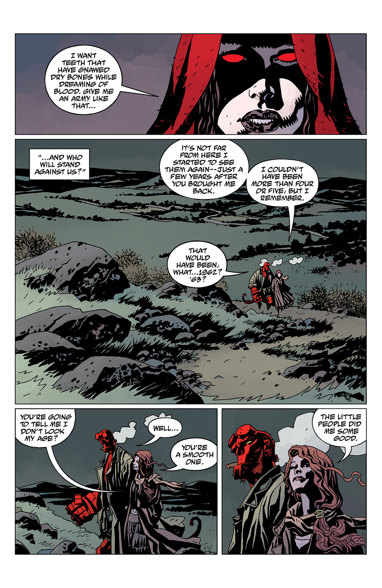 Read online Hellboy: The Wild Hunt comic -  Issue #3 - 12
